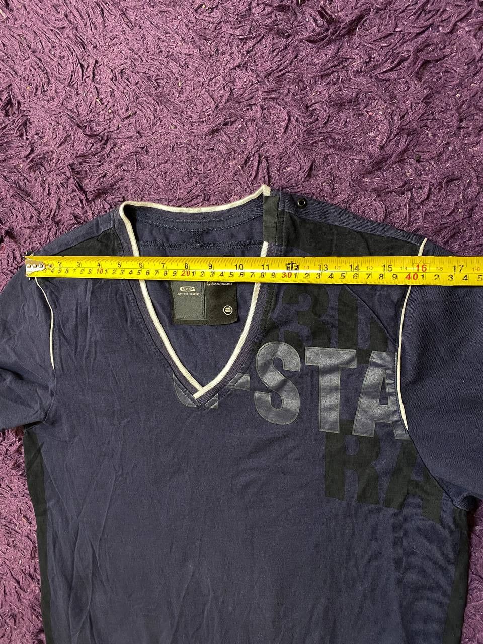 G-Star Vintage G-Star Raw V-Neck Short Sleeve T-Shirt Size L Size US L / EU 52-54 / 3 - 9 Thumbnail