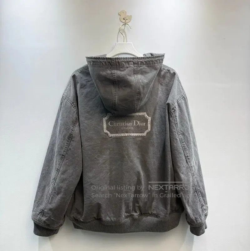 Dior Dior Gray Denim Men's Jacket . Size US S / EU 44-46 / 1 - 2 Thumbnail