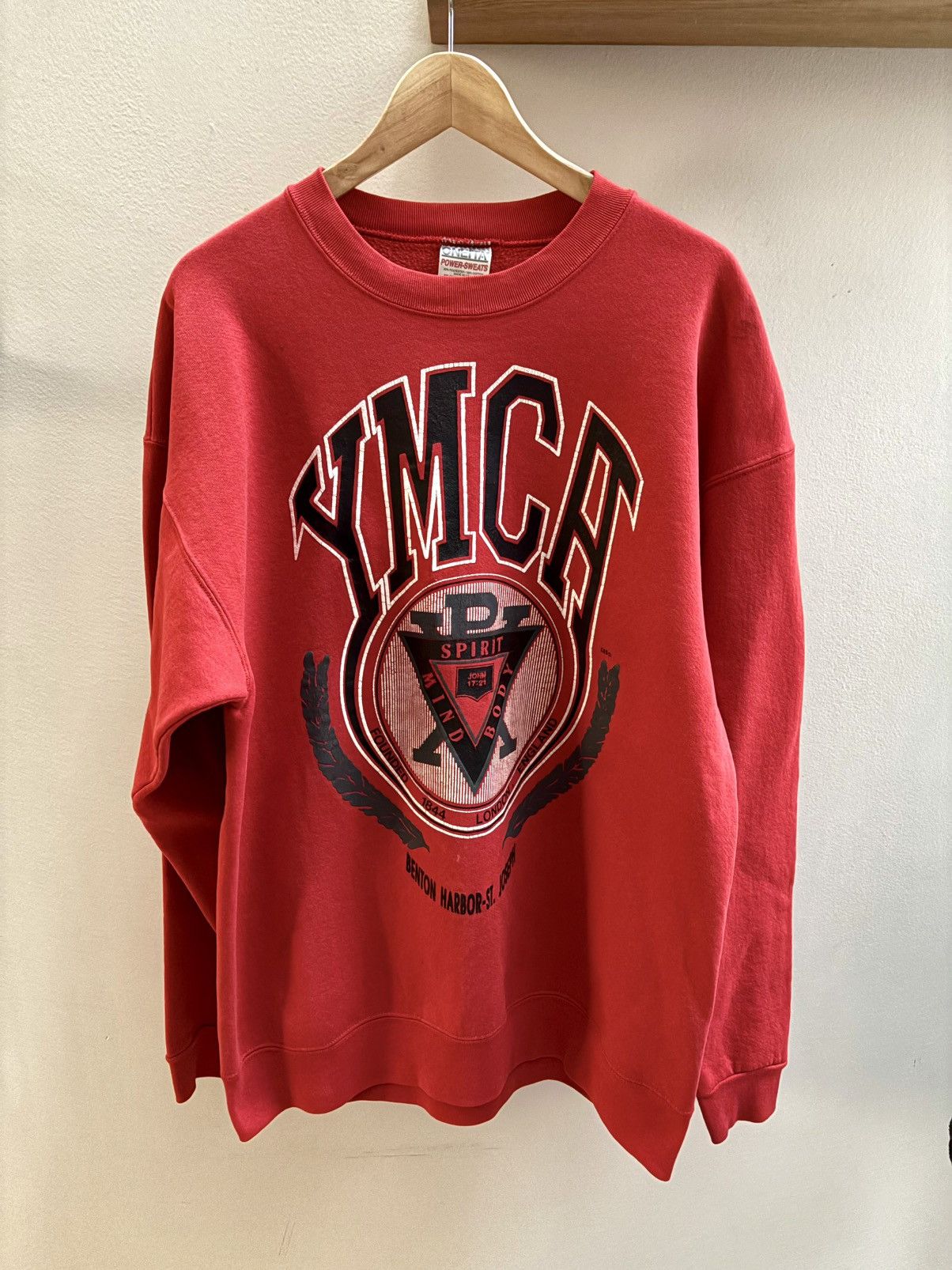Vintage YMCA vintage 90s Mind Body Spirit crewneck XL Oneita Size US XL / EU 56 / 4 - 1 Thumbnail