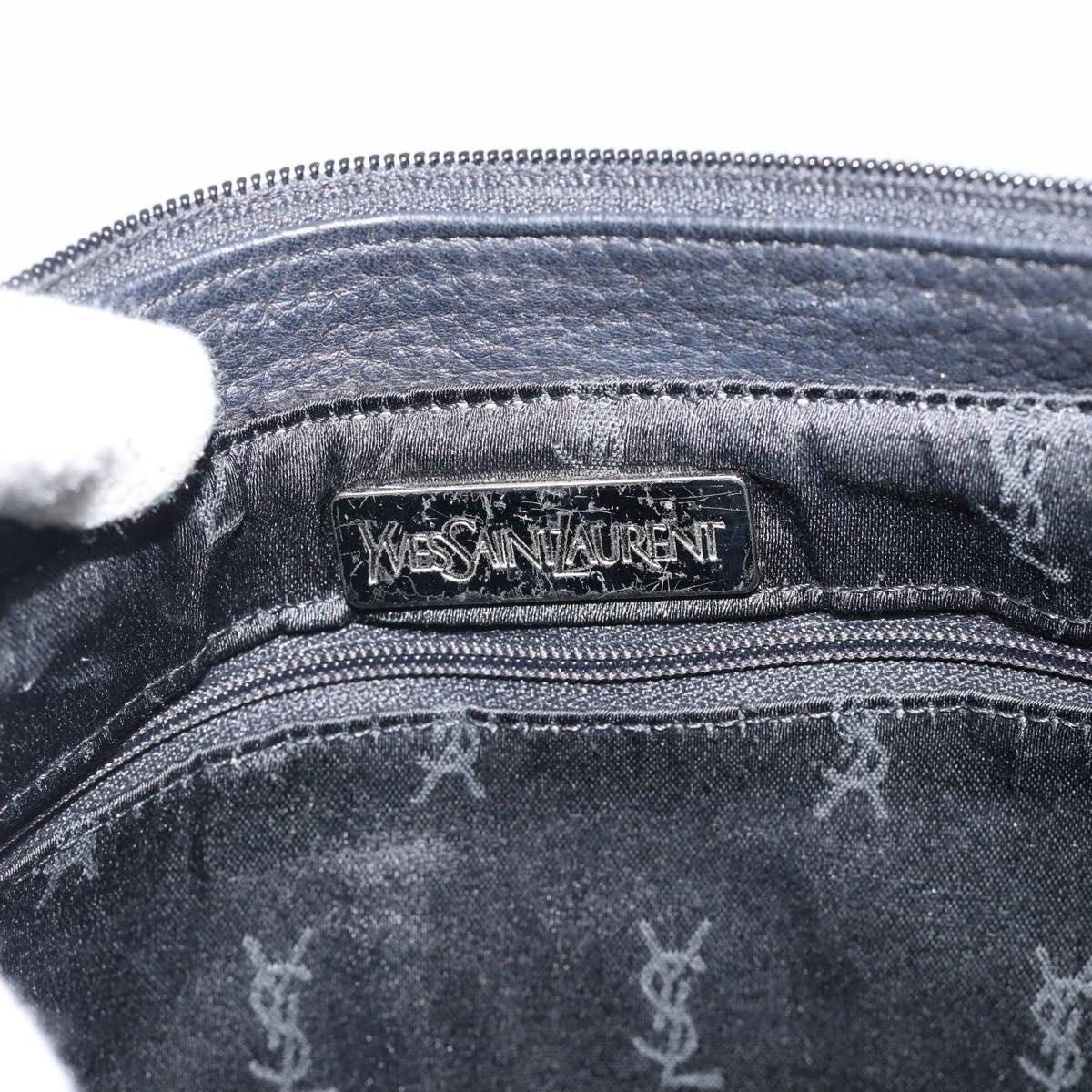 Saint Laurent Paris Saint Laurent Leather Heart Shoulder Bag Silver Size ONE SIZE - 5 Thumbnail