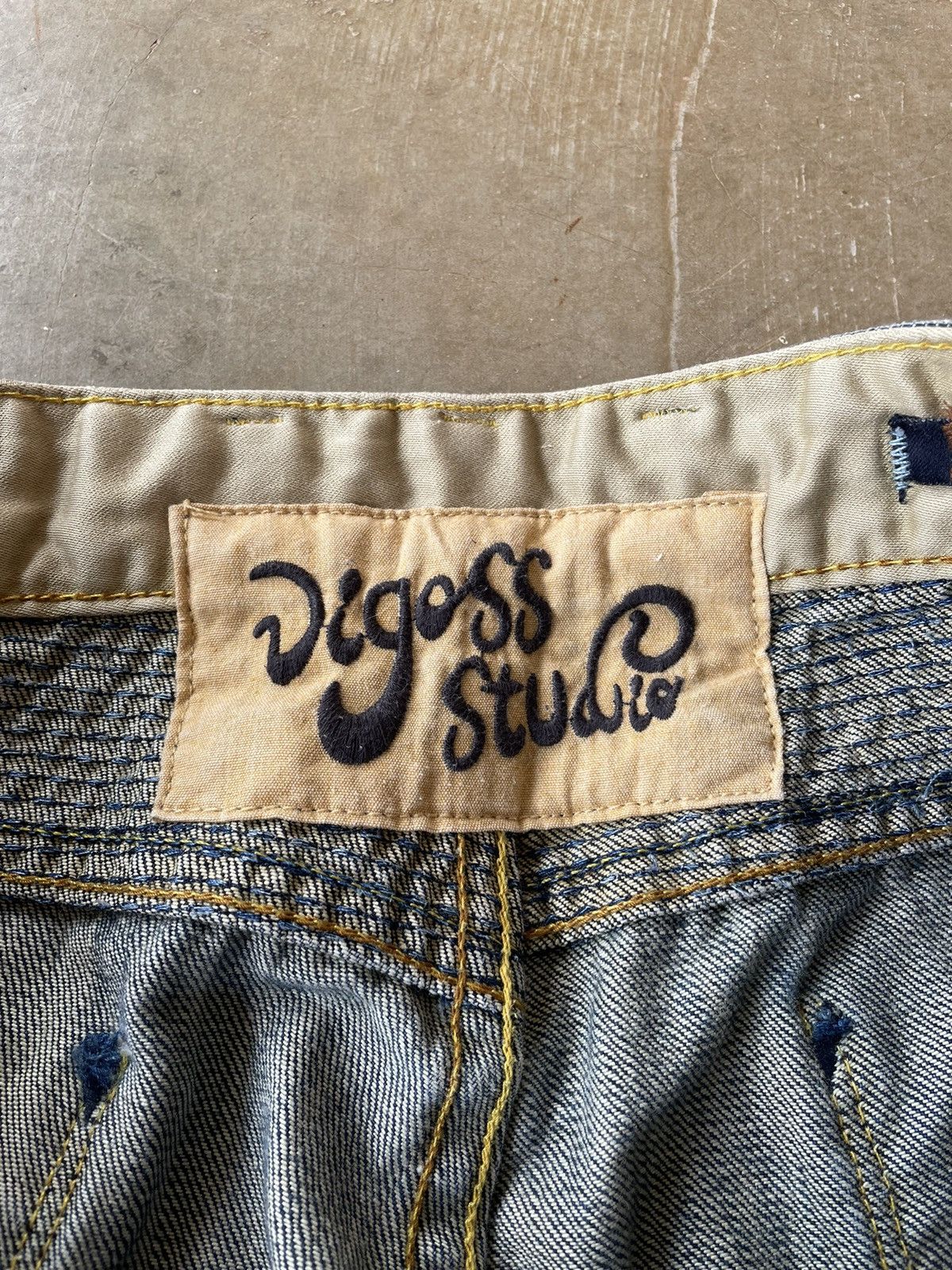 Designer × Other VIGOS USA SASHIKO STYLE DENIM Size US 38 / EU 54 - 7 Thumbnail