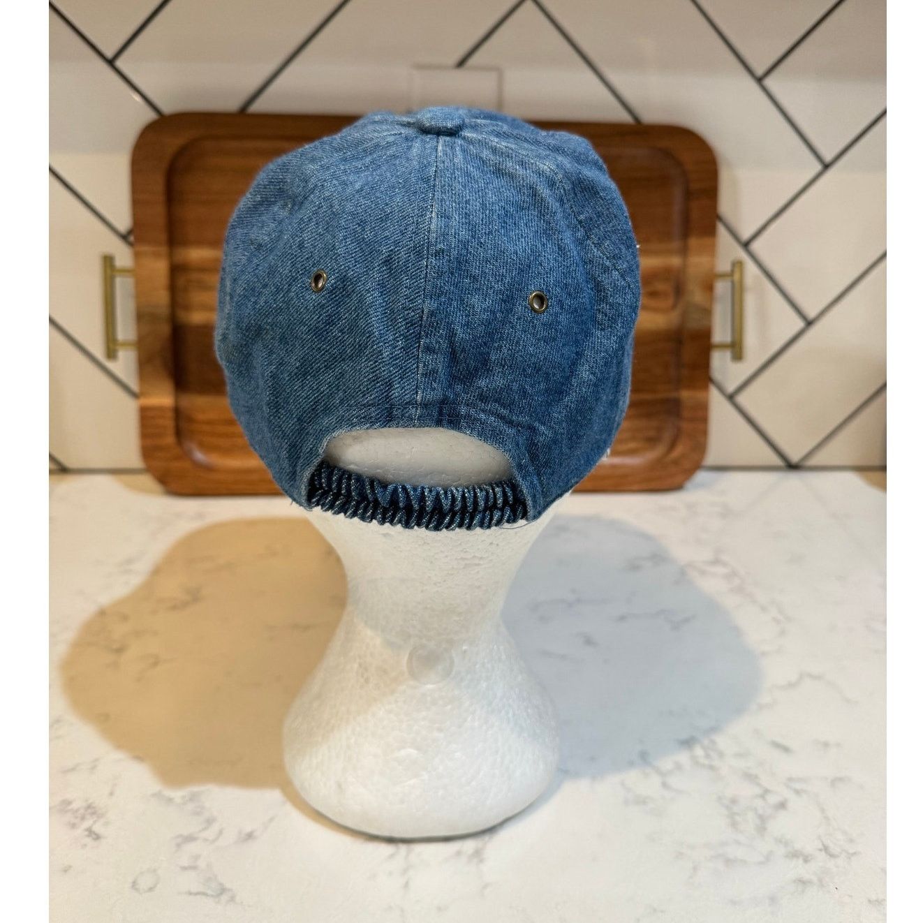 Disney vintage 90s Disney Winnie the Pooh "Tigger" Denim cap OS Size ONE SIZE - 4 Thumbnail