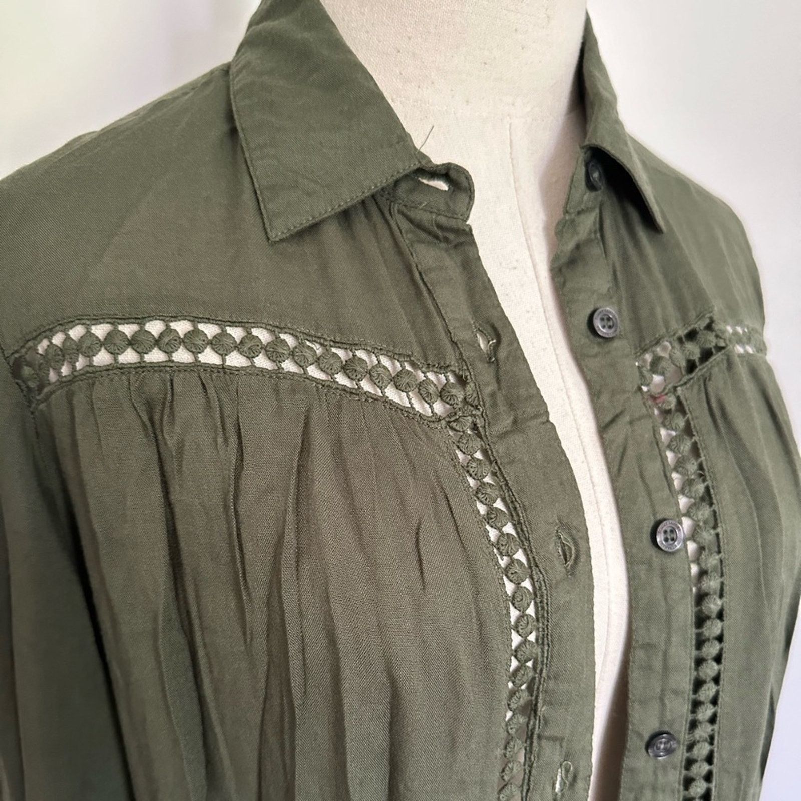 Tommy Bahama NWOT - Tommy Bahama button down shirt - green Size S / US 4 / IT 40 - 3 Thumbnail