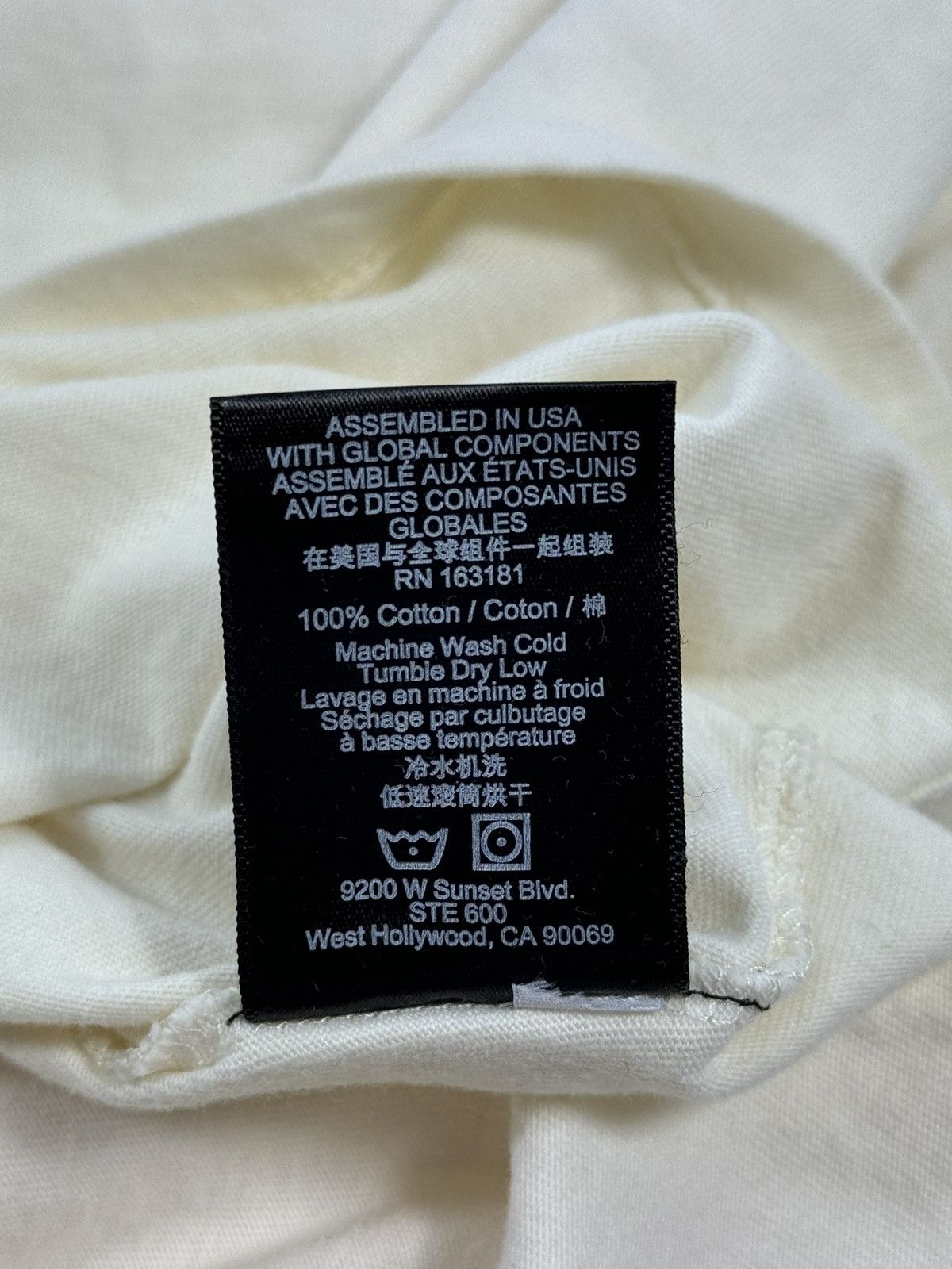 Rhude WINSTON LOGO PRINT T-SHIRT Size US XXL / EU 58 / 5 - 7 Thumbnail