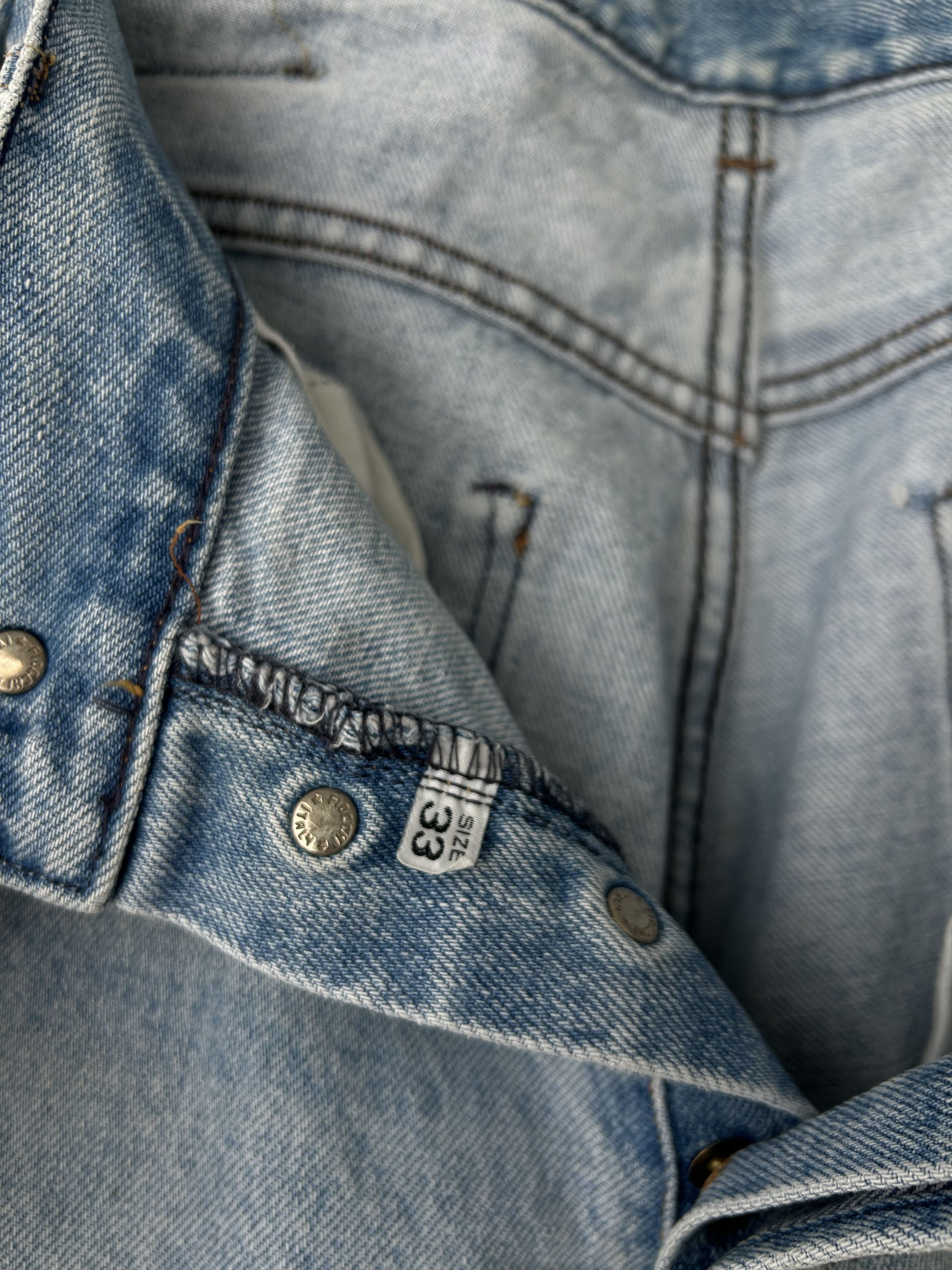 Emporio Armani Vintage Armani Jeans Denim Made in Italy Size US 33 - 7 Thumbnail