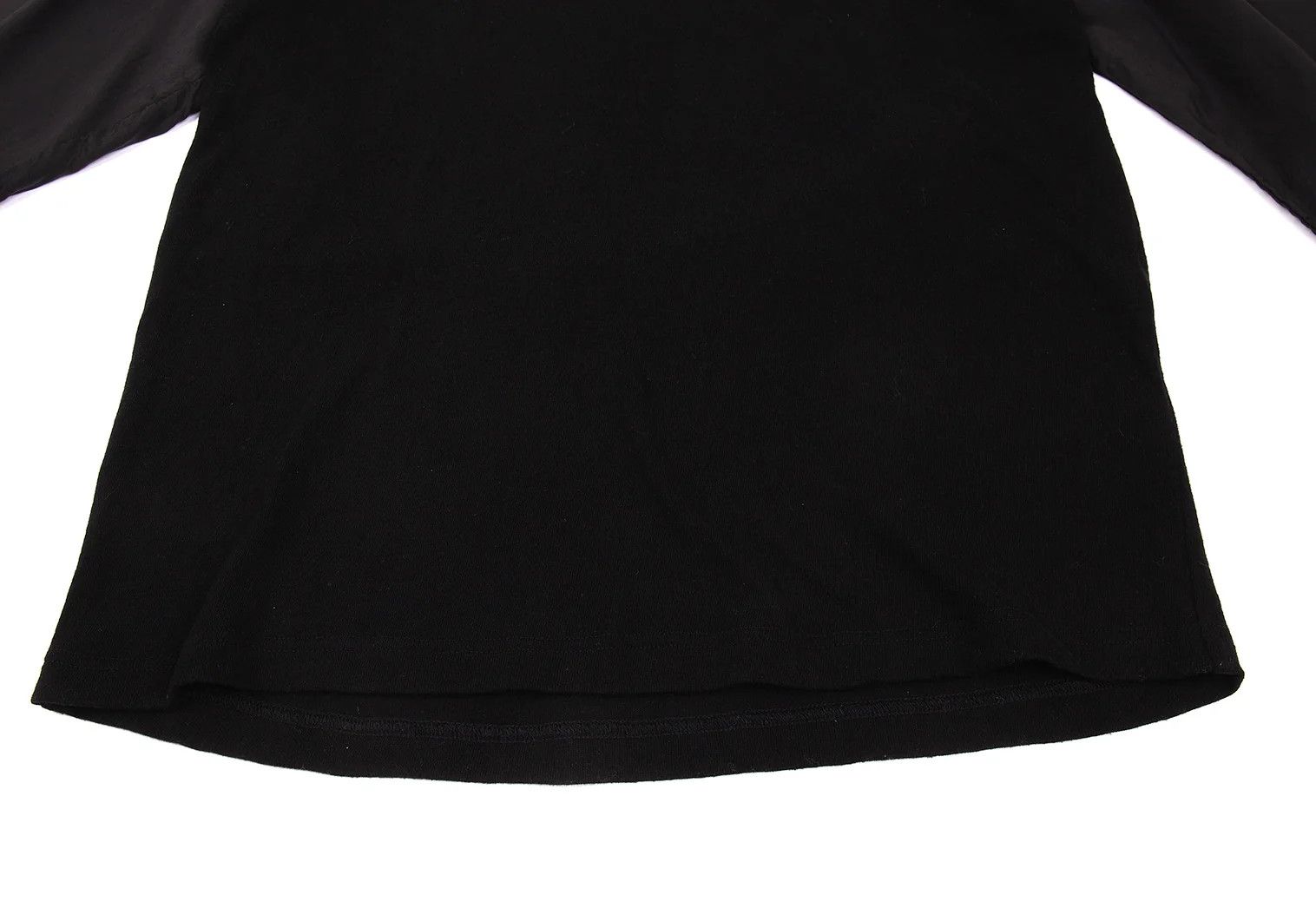 Yohji Yamamoto Yohji Yamamoto Cotton Sleeve-Contrast T-Shirt Size US L / EU 52-54 / 3 - 13 Thumbnail