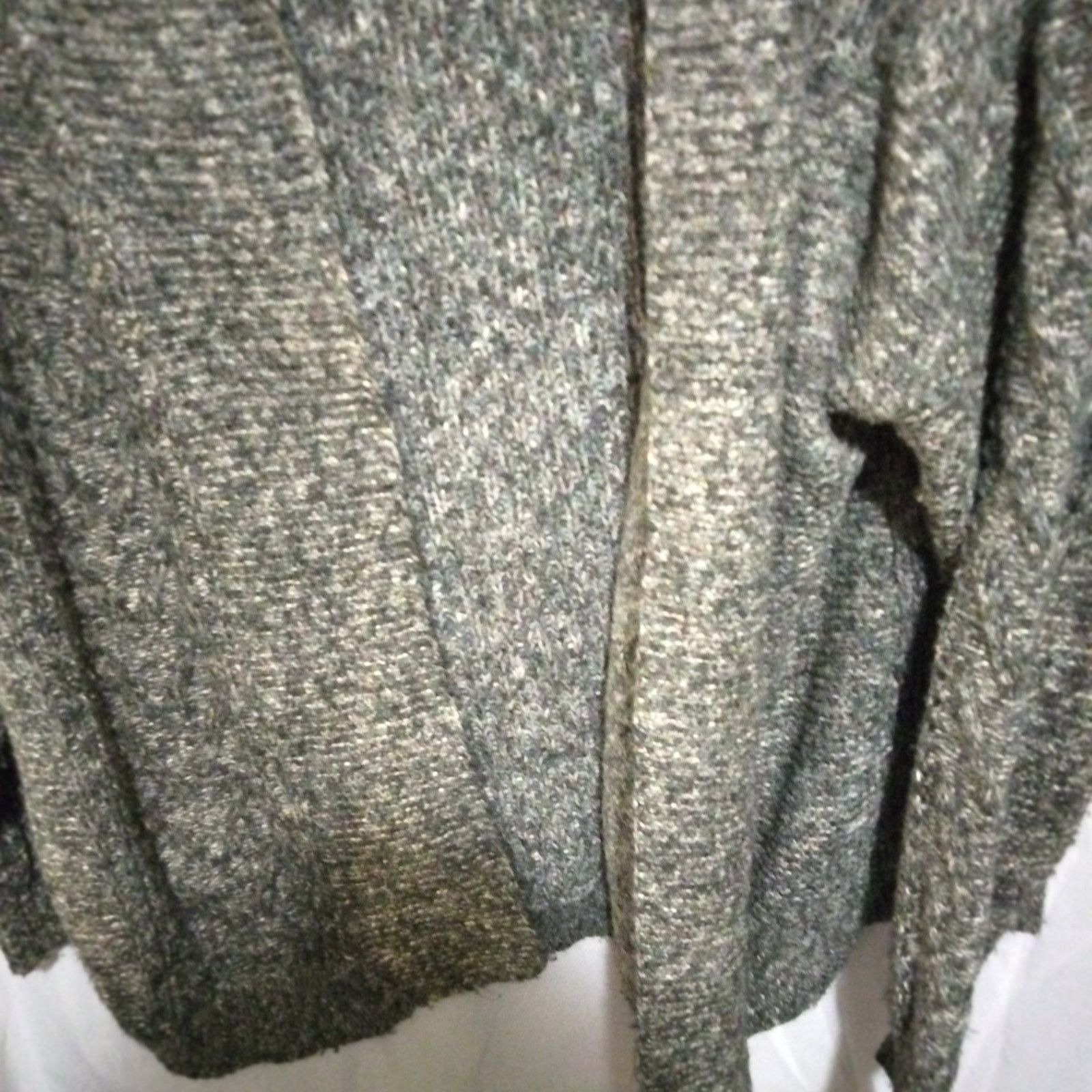 Other City Girl County Girl Grey Black Cardigan1 xl Knit Open Size XL / US 12-14 / IT 48-50 - 7 Thumbnail