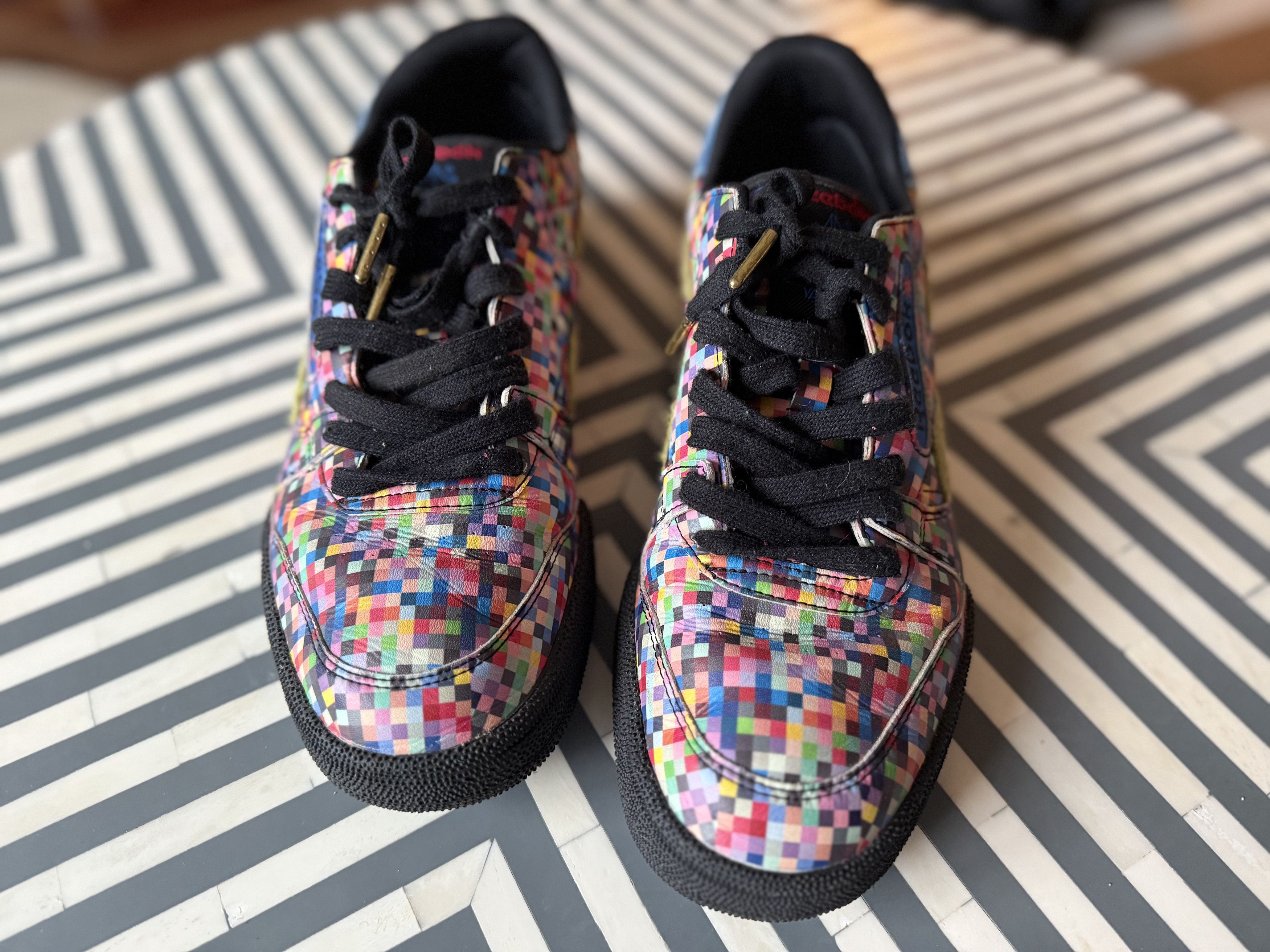 Reebok Reebok Atmos x Phase 1 Pro 'Neon Digi' (Used - no box) Size US 10.5 / EU 43-44 - 4 Thumbnail