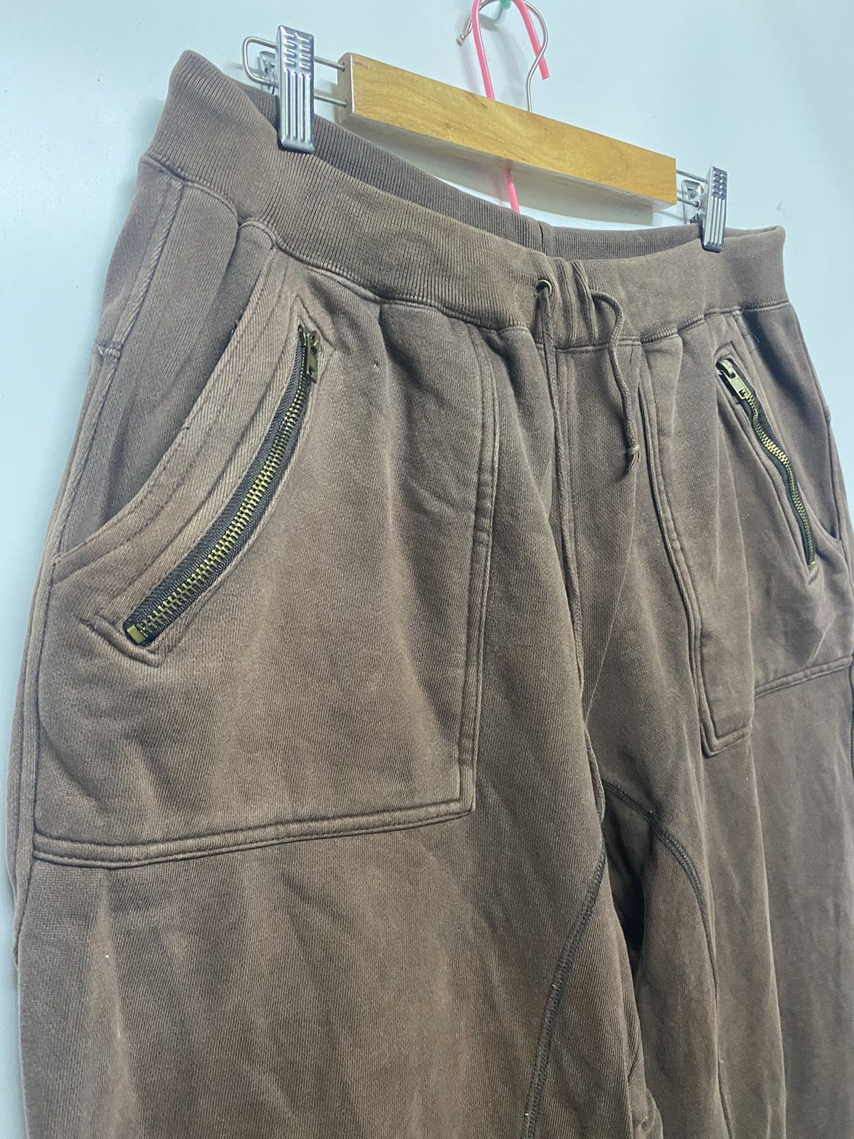 Japanese Brand Master Ground Hip Hop Sweatpants Jogger Pants Size US 34 / EU 50 - 11 Thumbnail