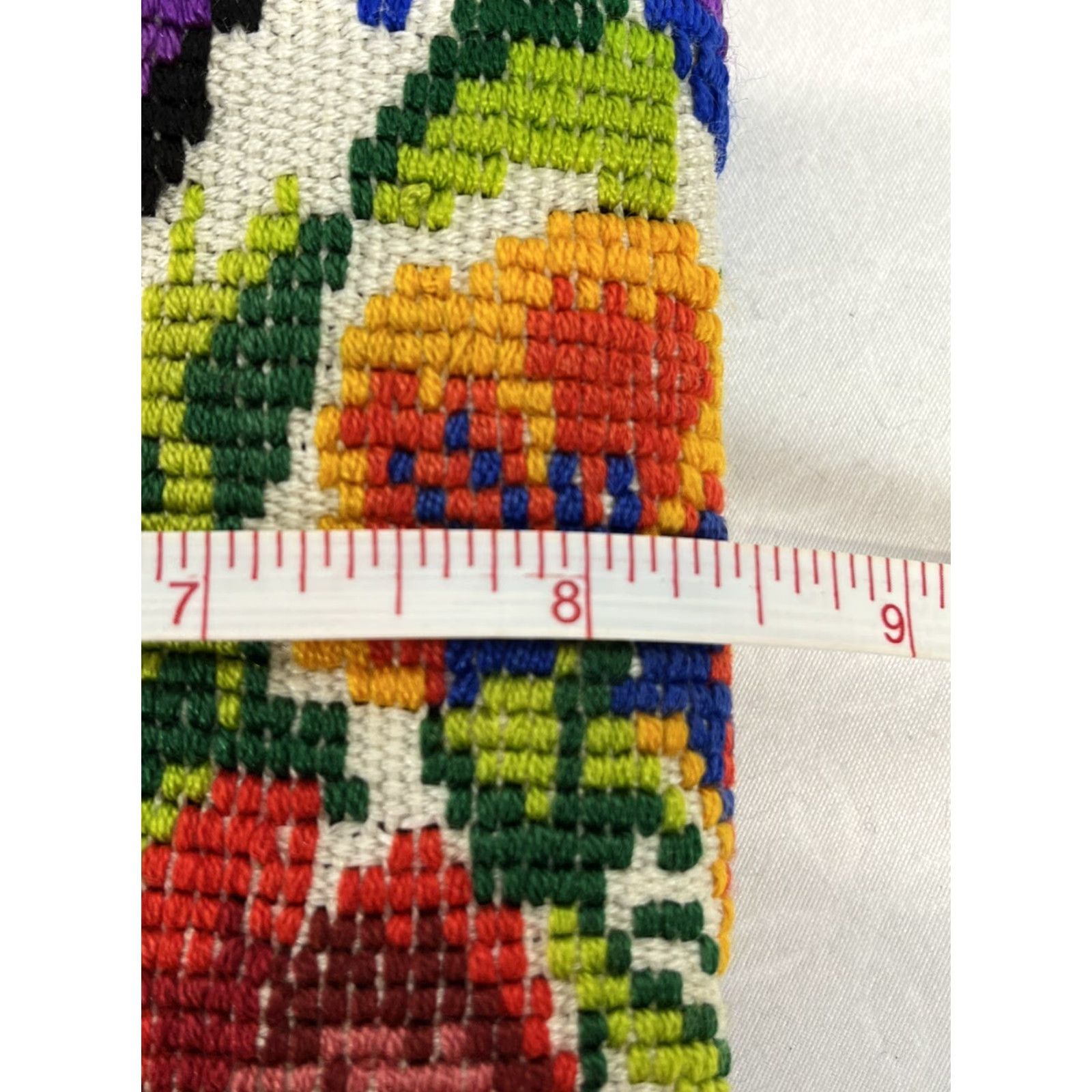 Etro VINTAGE Unbranded Needlepoint Floral Small Tote Purse Bag Boho Retro Women Size ONE SIZE - 6 Thumbnail