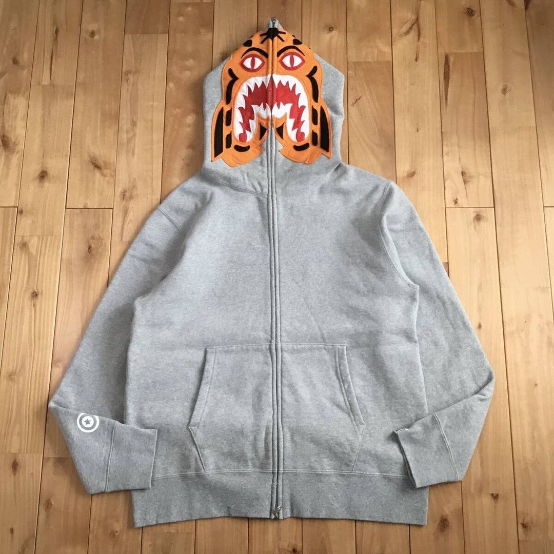 BAPE Tiger Full Zip Hoodie a bathing ape