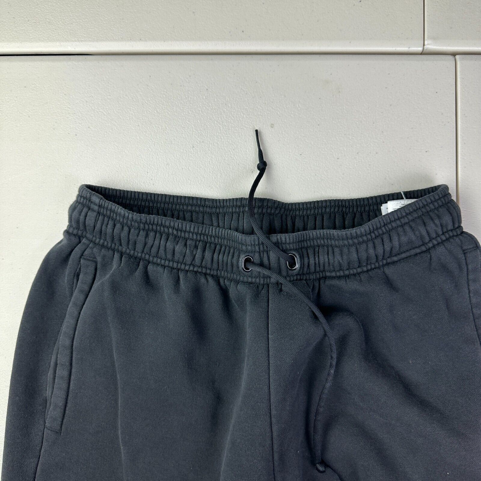 Adidas Adidas Sweatpants Mens Athletic Pants Black Logo Drawstrings Size US 28 / EU 44 - 5 Thumbnail