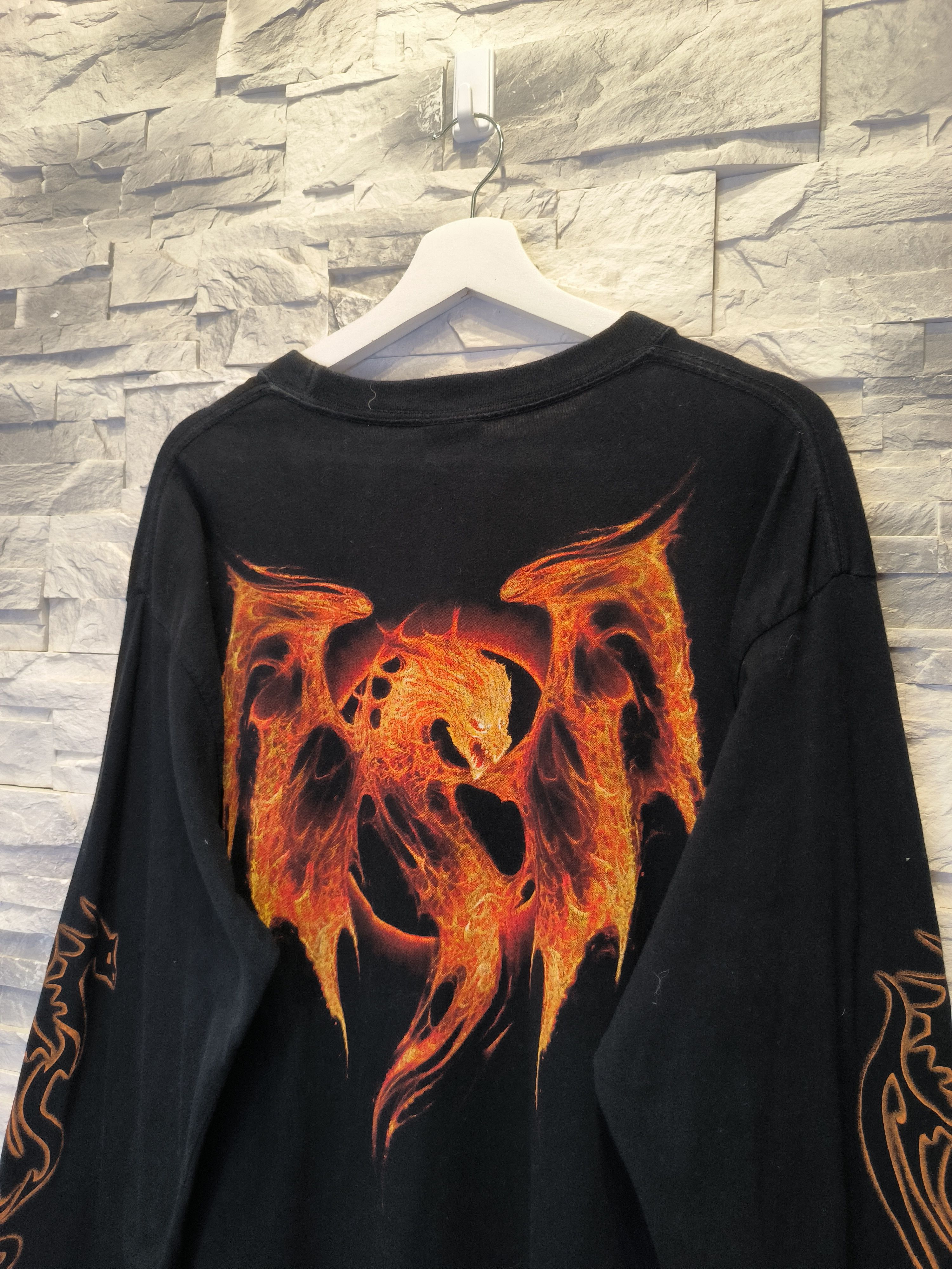 Vintage Vintage Balrog Lord of the Rings Long Sleeve Gandalf Size US XL / EU 56 / 4 - 5 Thumbnail