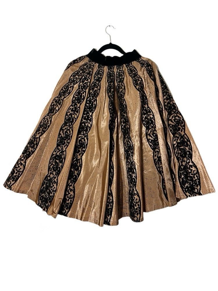 Rare Vintage 50's Joe Davidson Original Taffeta Swing Skirt