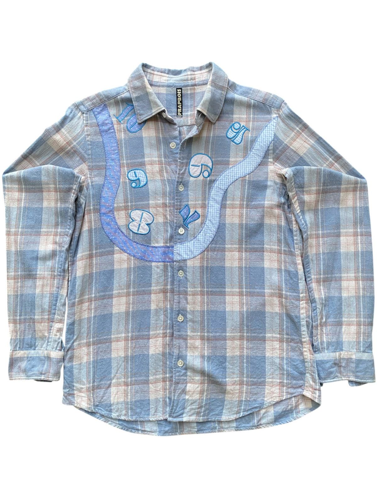 Vintage Frapbois Issey Miyake Numeral Flannel Shirts