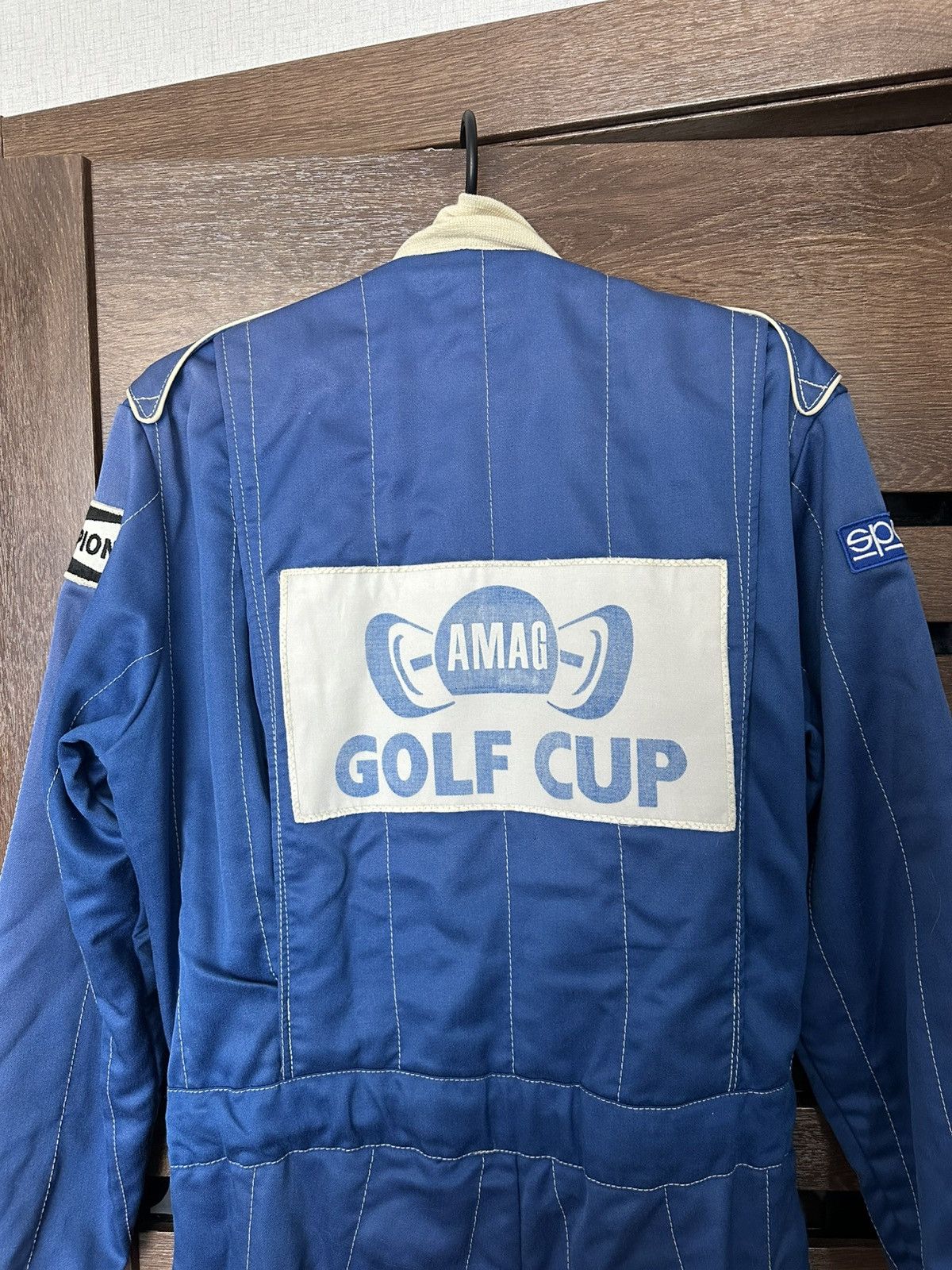 Vintage Volkswagen Vintage Racing Overall Jacket Pants 80s Size US 34 / EU 50 - 7 Thumbnail