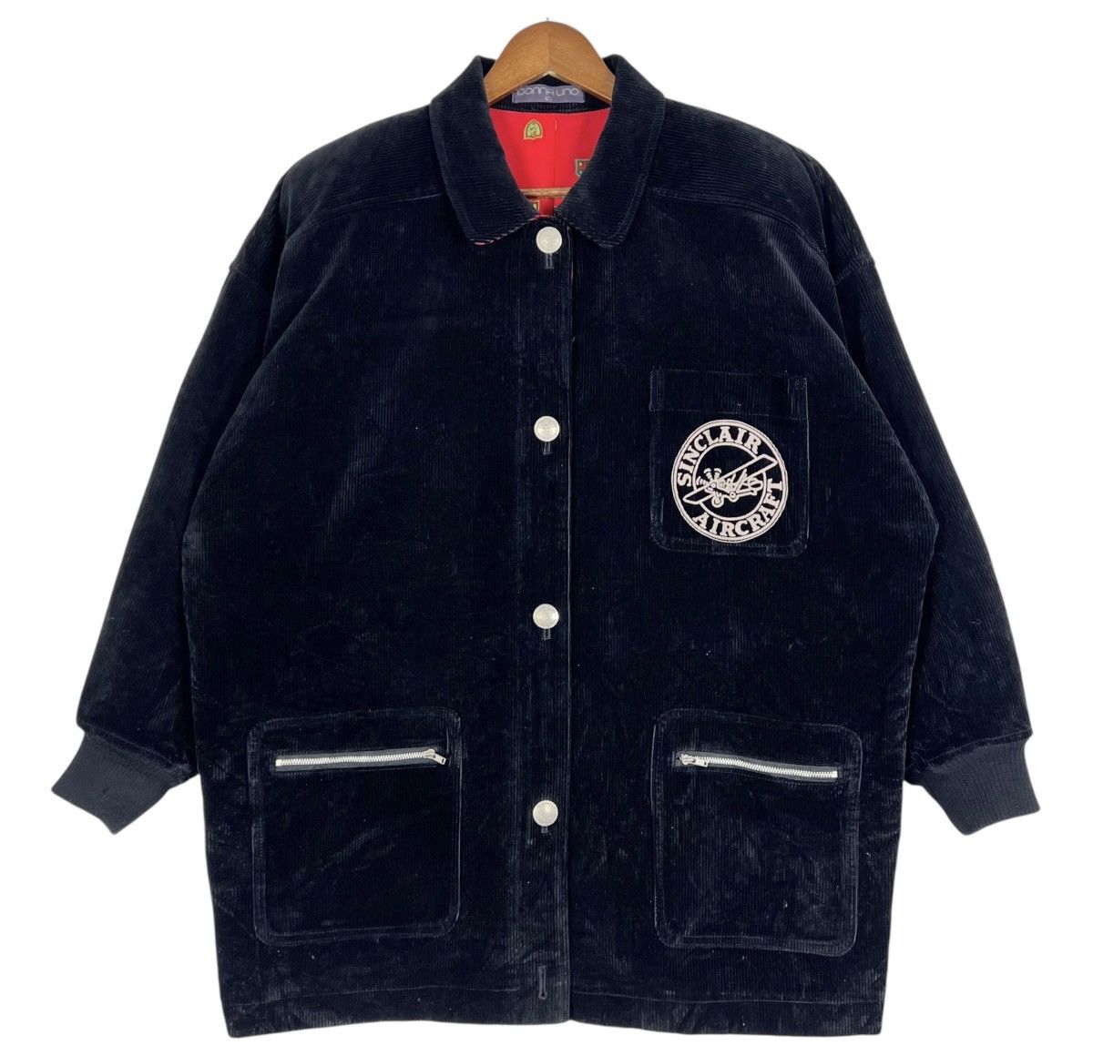 Japanese Brand Vintage Distressed Sinclair Aircraft Work Jacket Size L / US 10 / IT 46 - 1 Thumbnail
