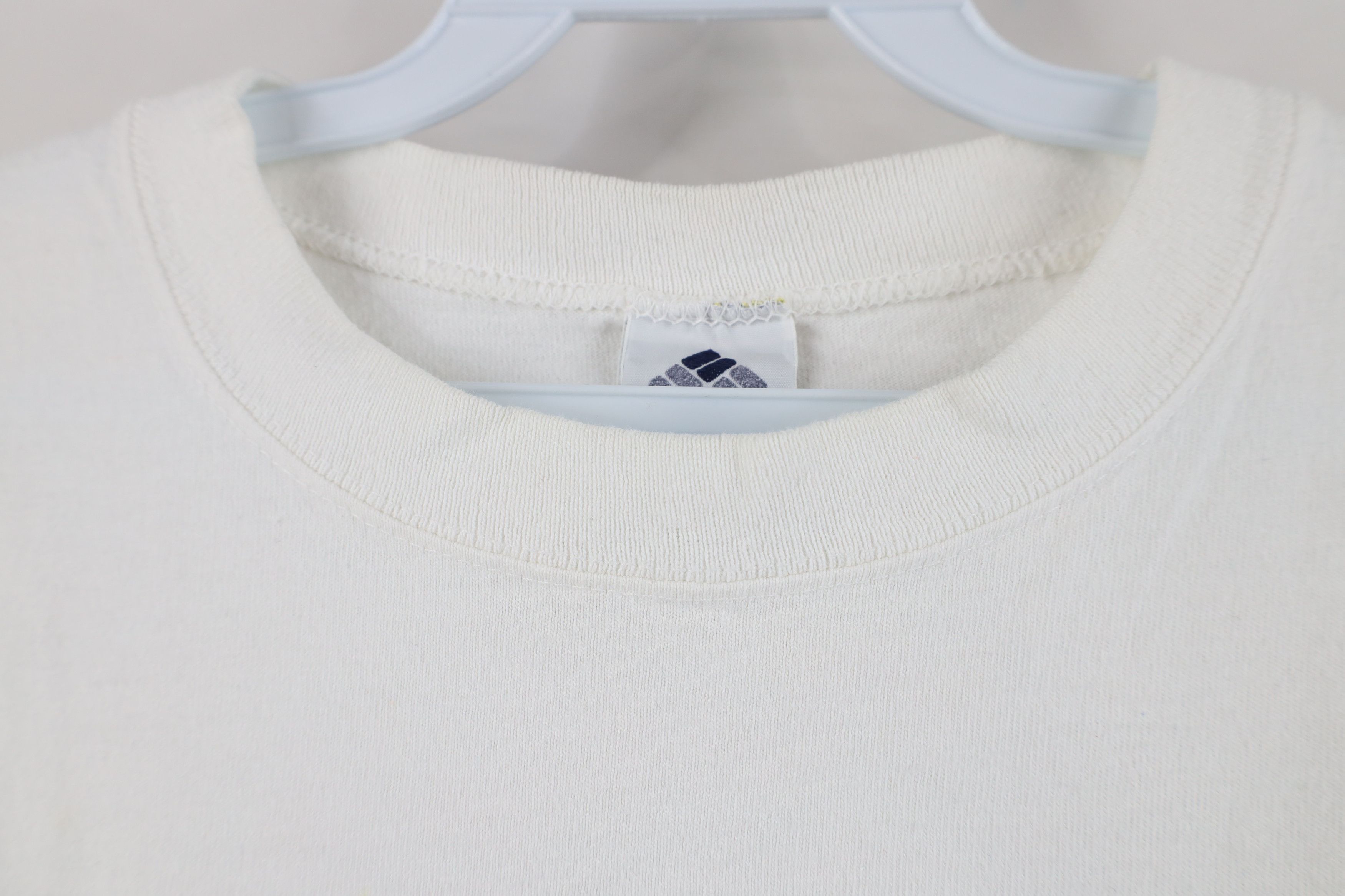 Columbia × Vintage Vintage 90s Columbia Heavyweight Cotton T-Shirt White USA Size US L / EU 52-54 / 3 - 7 Thumbnail