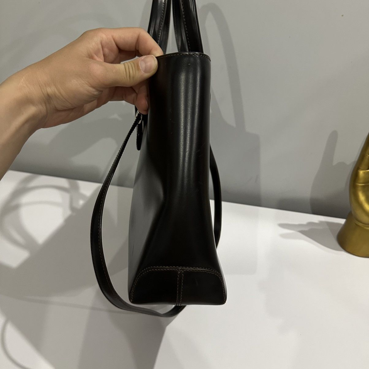 Tod's Tod’s Women’s Leather Black Tote Bag Size ONE SIZE - 6 Thumbnail