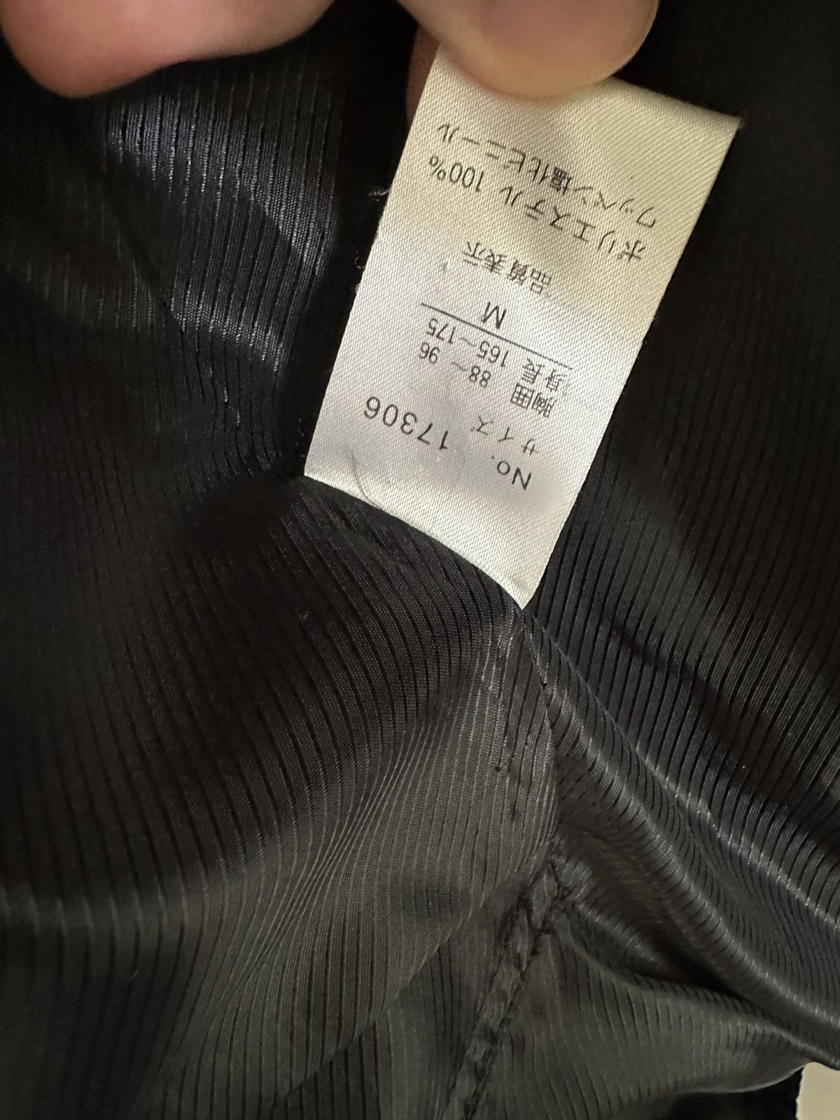 Designer × Kansai Yamamoto × Vintage Kansai Yamamoto Homme Black Jacket Size M Size US M / EU 48-50 / 2 - 5 Thumbnail