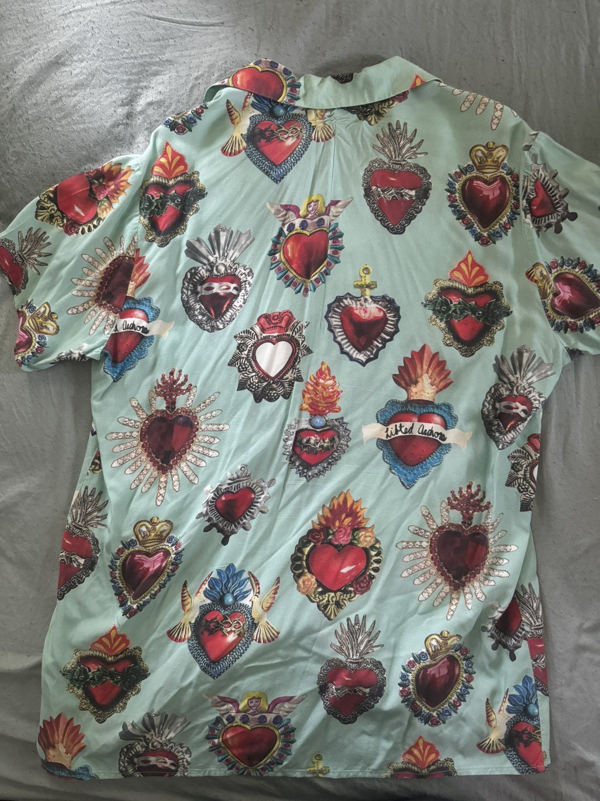 Lifted Anchors Parry Sacred Heart Button Up Size US L / EU 52-54 / 3 - 5 Thumbnail