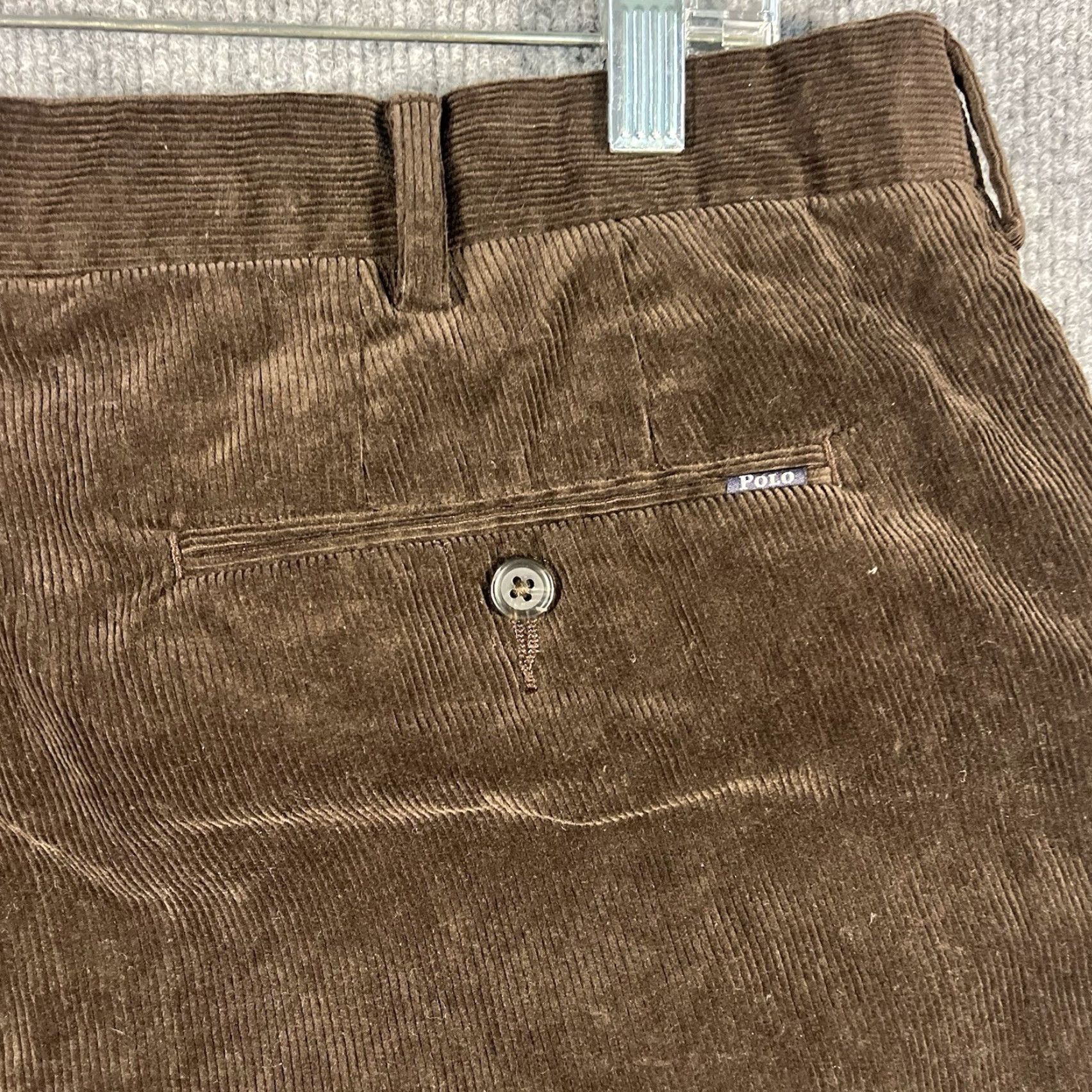 Polo Ralph Lauren Polo Ralph Lauren Pants SlIM Straight Mens 40x30 Brown Corduroy Stretch Slim Fit Chino Modern Preppy Mens Size US L / EU 52-54 / 3 - 7 Thumbnail
