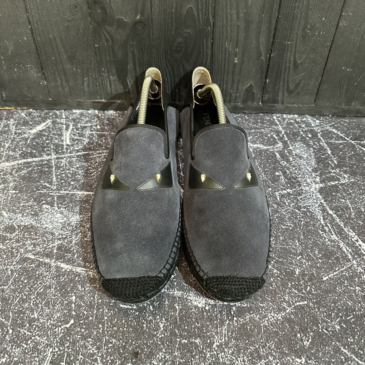 Fendi FENDI men’s suede Espadrilles shoes Size 9, 43 EU Size US 9 / EU 42 - 4 Thumbnail