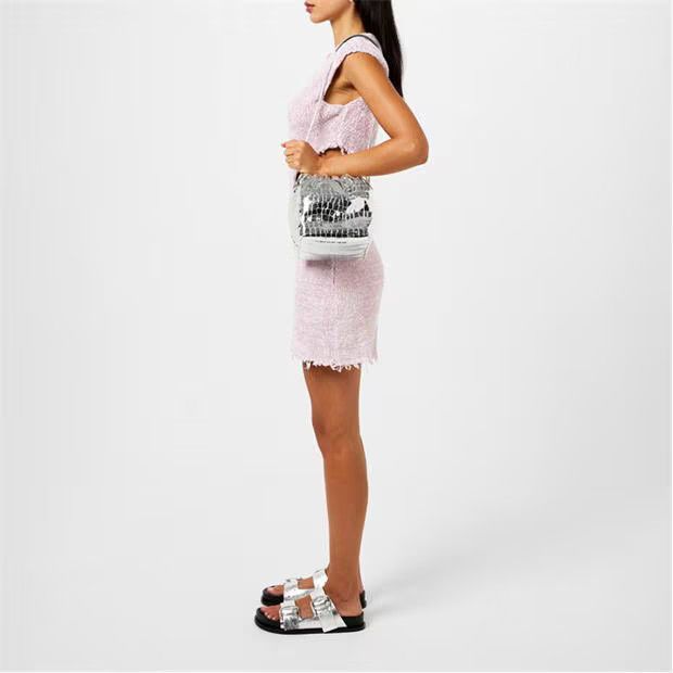Jil Sander o1g2r1mq1024 Size: OS / Shoulder Bags in Silver Size ONE SIZE - 5 Thumbnail