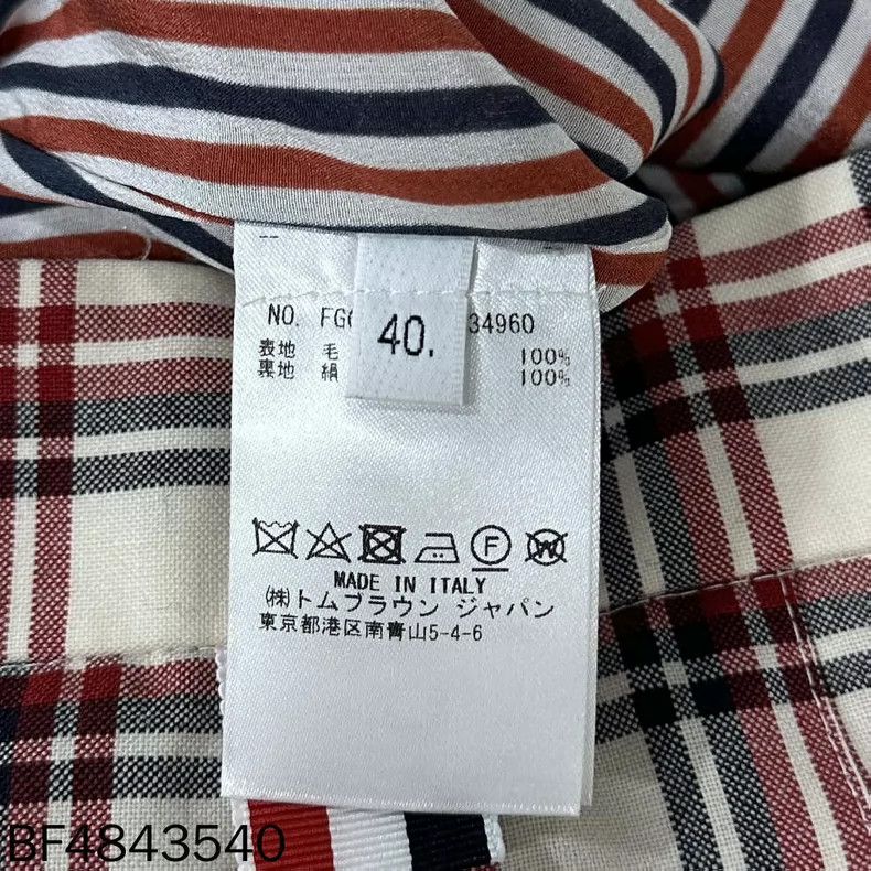 Thom Browne Thom Browne Plaid pleated skirt Size 26" / US 2 / IT 38 - 5 Thumbnail