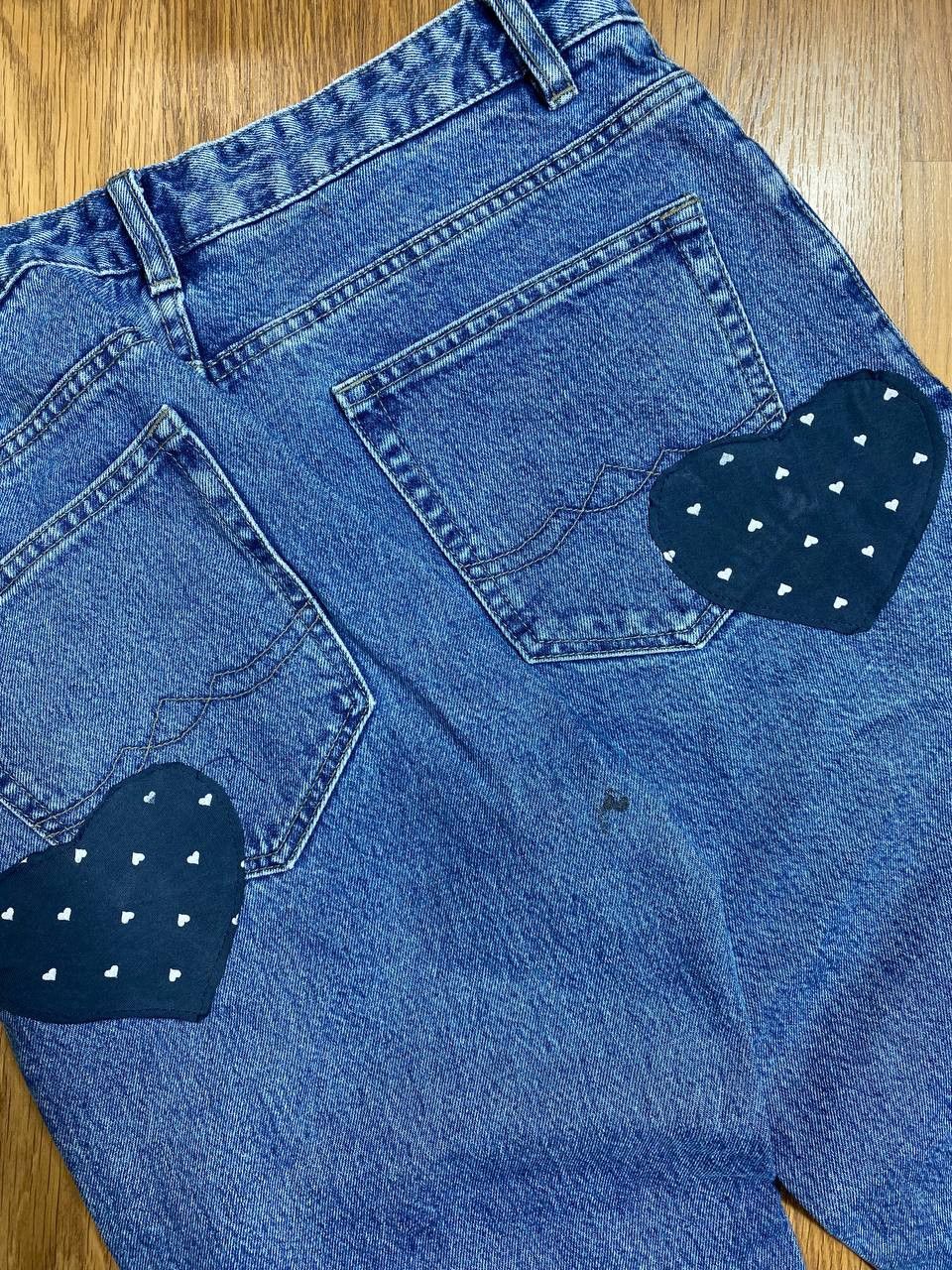 Vintage 💥Distressed Vintage Flared Dirty Washed Crash Denim Jeans Size US 32 / EU 48 - 15 Thumbnail