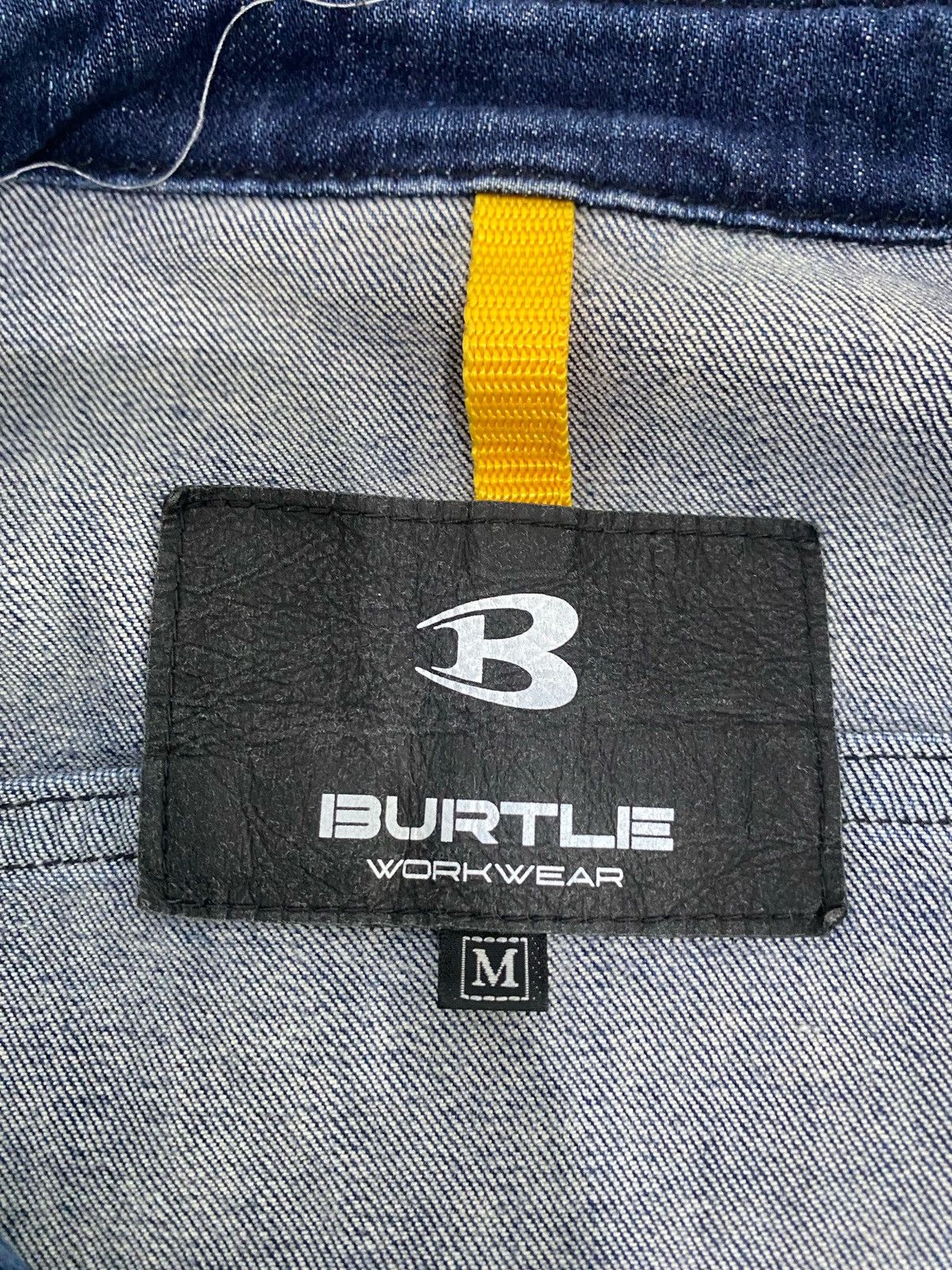 Japanese Brand Burtle Workwear Jeans Jacket Size US M / EU 48-50 / 2 - 7 Thumbnail