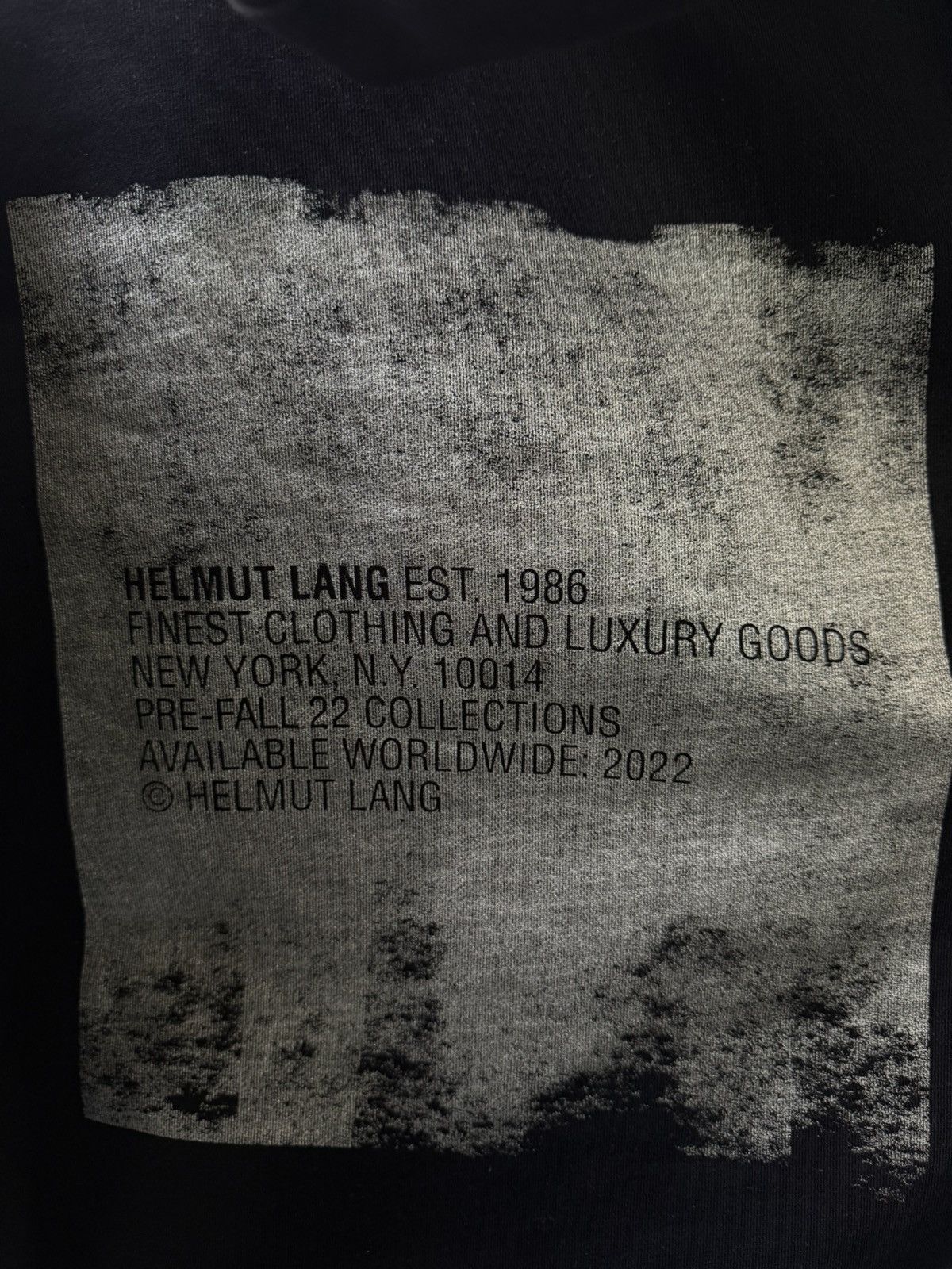 Helmut Lang Helmet Lang Graphic Hoodie Size US XL / EU 56 / 4 - 8 Thumbnail