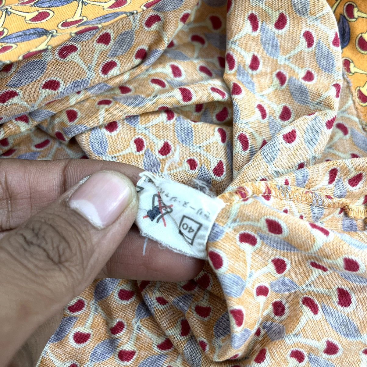 Celine × Vintage Vintage Celine Paris Homme Monogram Full Print Polo Shirt Size US M / EU 48-50 / 2 - 8 Thumbnail
