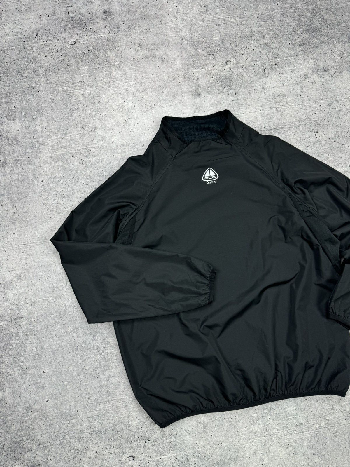 Nike ACG Vintage Nike ACG Central Logo 90s Y2K Nylon Drill Sweatshirt Size US S / EU 44-46 / 1 - 2 Thumbnail