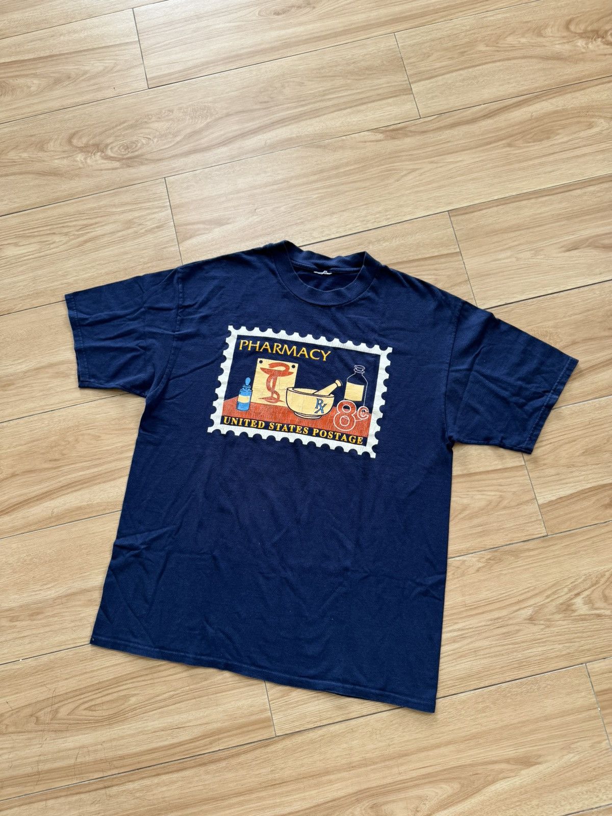 Vintage 90’s Pharmacy Drugs 💊 Size US L / EU 52-54 / 3 - 5 Thumbnail