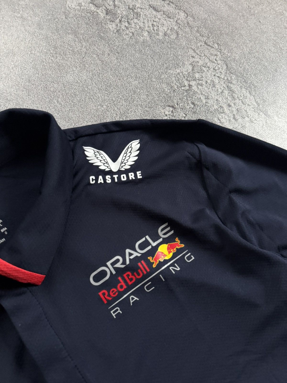 Formula 1 Max Verstappen Polo Tee Red Bull Castore Oracle racing F1 Size US L / EU 52-54 / 3 - 7 Thumbnail