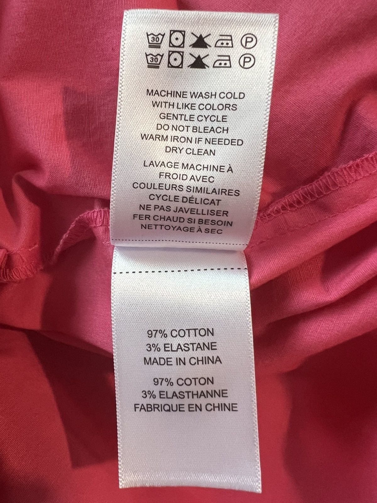 UNTUCKit UNTUCKit Demi Pink Button Down Shirt Dress Pockets Large Size L / US 10 / IT 46 - 7 Thumbnail