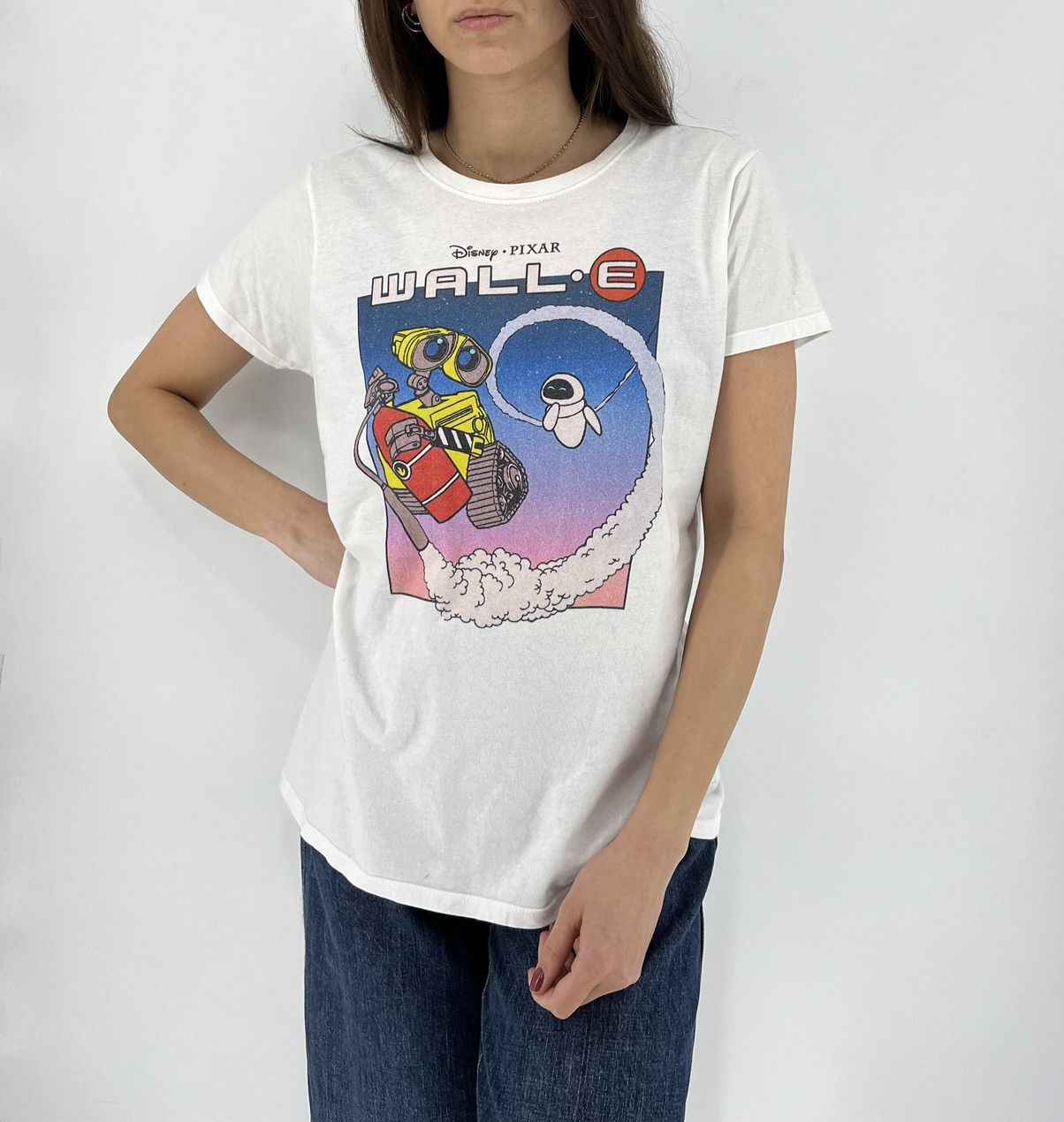 Disney × Vintage Vintage Disney Pixar Walle Movie Promo Tee Size US M / EU 48-50 / 2 - 4 Thumbnail