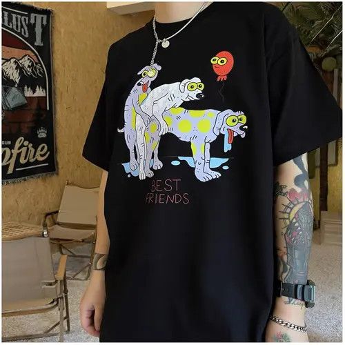 Vintage Retro punk t shirt Size US L / EU 52-54 / 3 - 1 Thumbnail