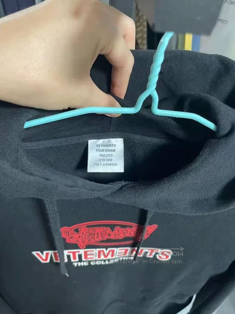 Other Vetements Chest Printed Hoodie Size US S / EU 44-46 / 1 - 4 Thumbnail