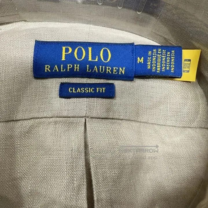 Polo Ralph Lauren Polo Ralph Lauren Pony Logo Linen Long Sleeve Shirt. Size US M / EU 48-50 / 2 - 4 Thumbnail