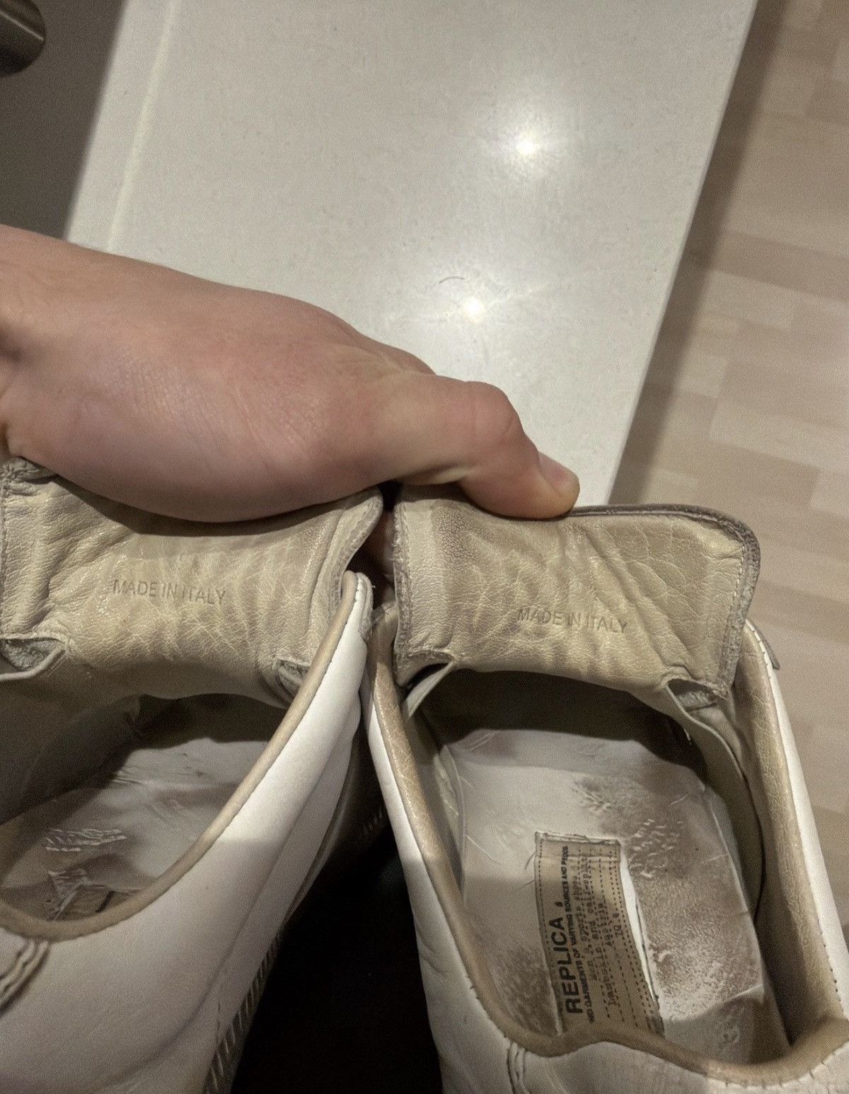 Maison Margiela Maison Margiela Gat Replica Sneakers Size US 9.5 / IT 39.5 - 15 Thumbnail