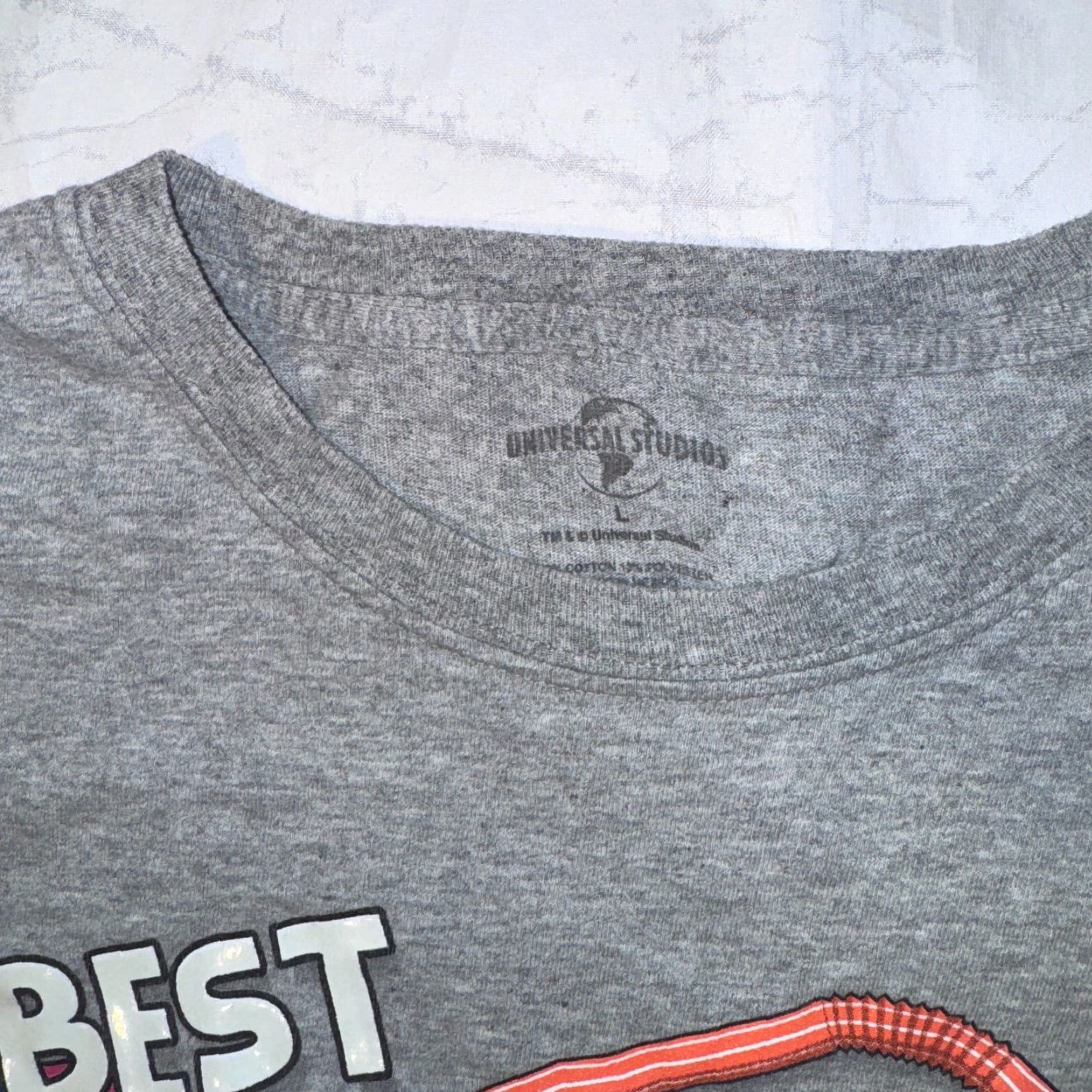 Vintage Universal Studios The Simpson Best Vacation Ever Homer & Bart Tshirt - L Size US L / EU 52-54 / 3 - 2 Thumbnail