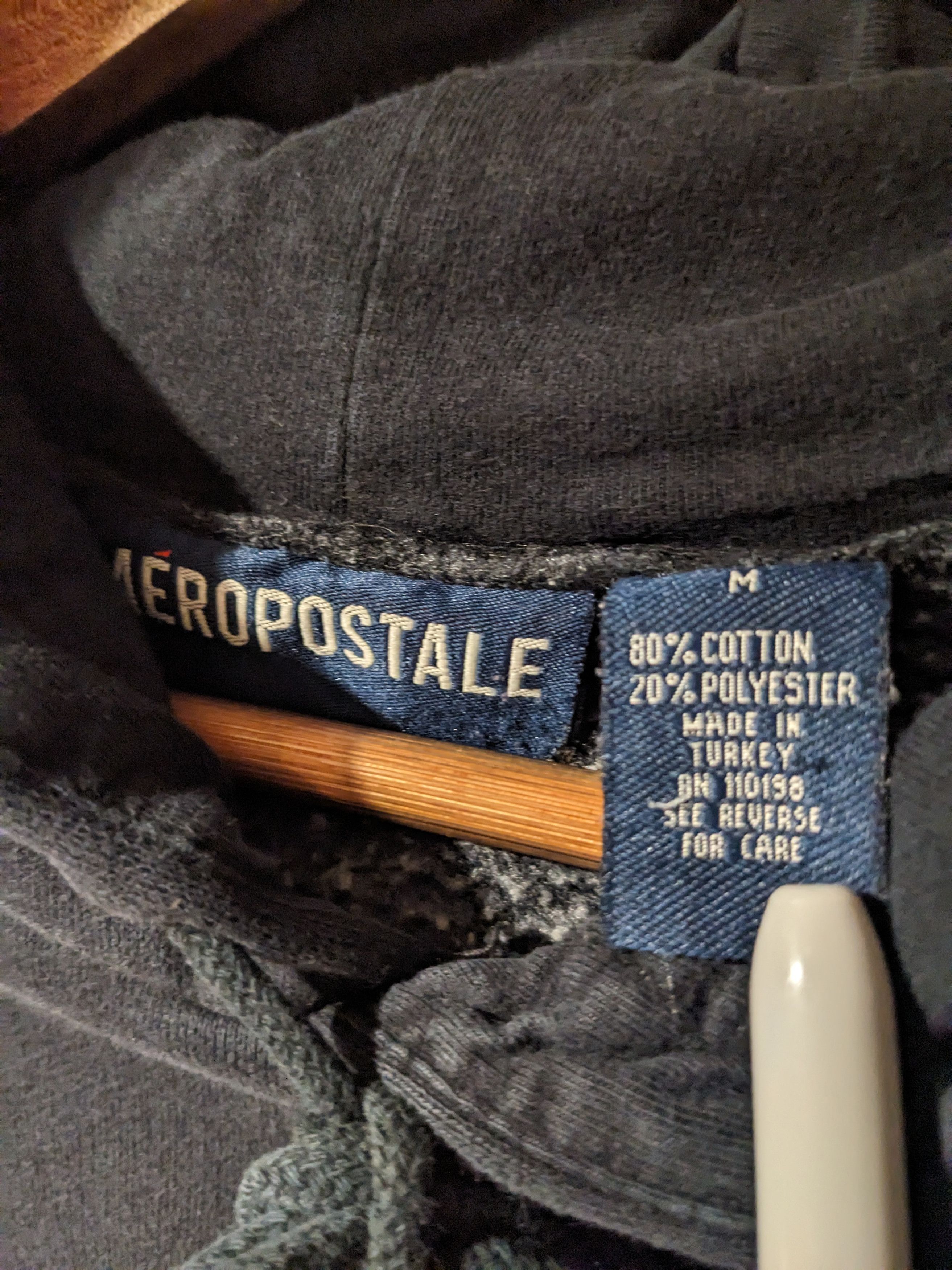 Aeropostale × Vintage Vintage Y2K Aeropostale Spell Out Logo Grunge Hoodie Size US M / EU 48-50 / 2 - 3 Thumbnail