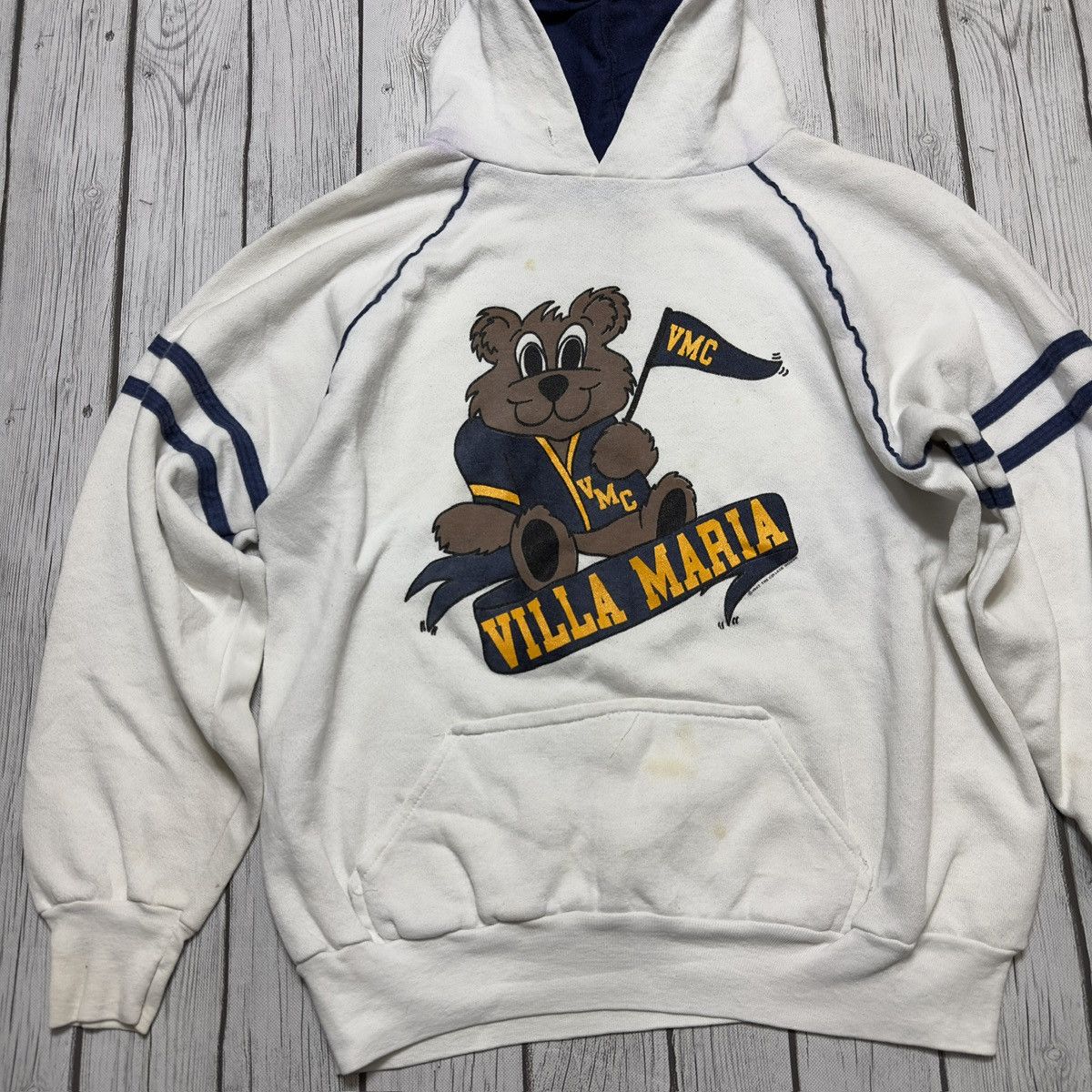 Vintage Vintage Villa Maria College hoodie Size US XL / EU 56 / 4 - 3 Thumbnail