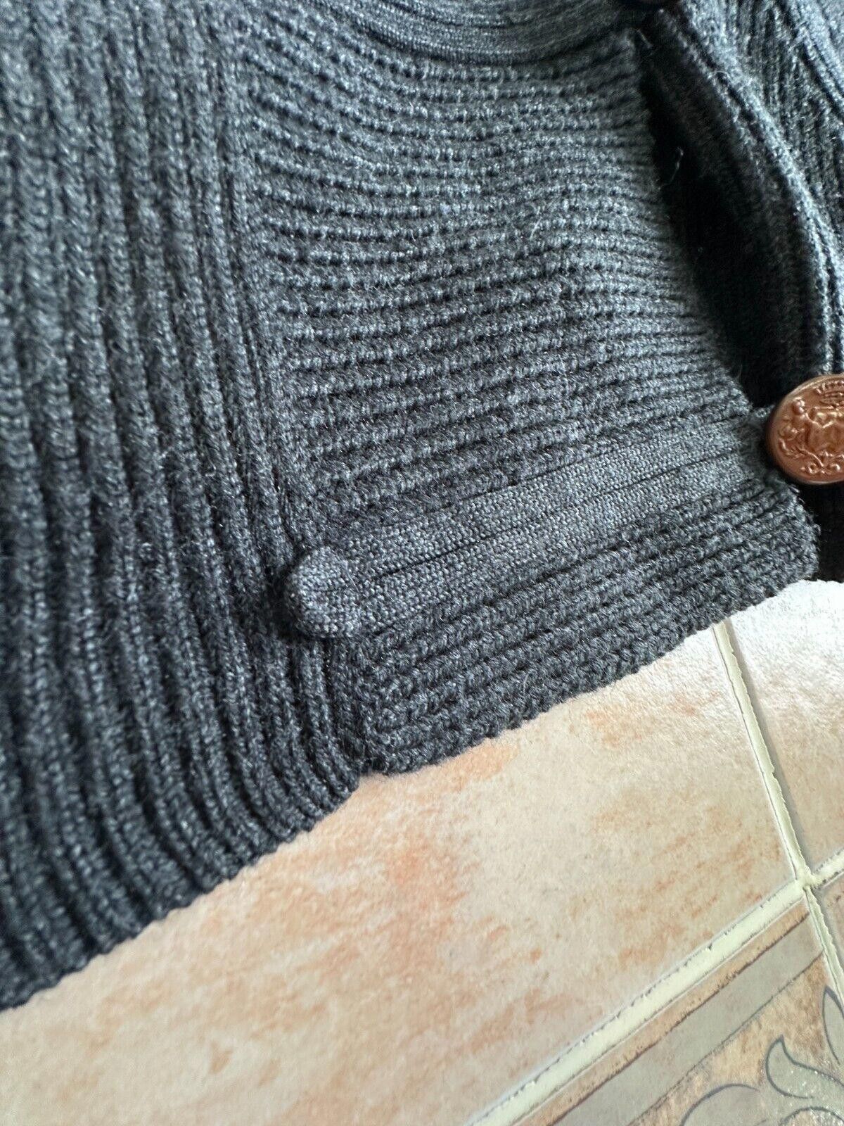 J.McLaughlin J McLaughlin Sweater Merino Wool Military Heavyweight sz L Size L / US 10 / IT 46 - 4 Thumbnail