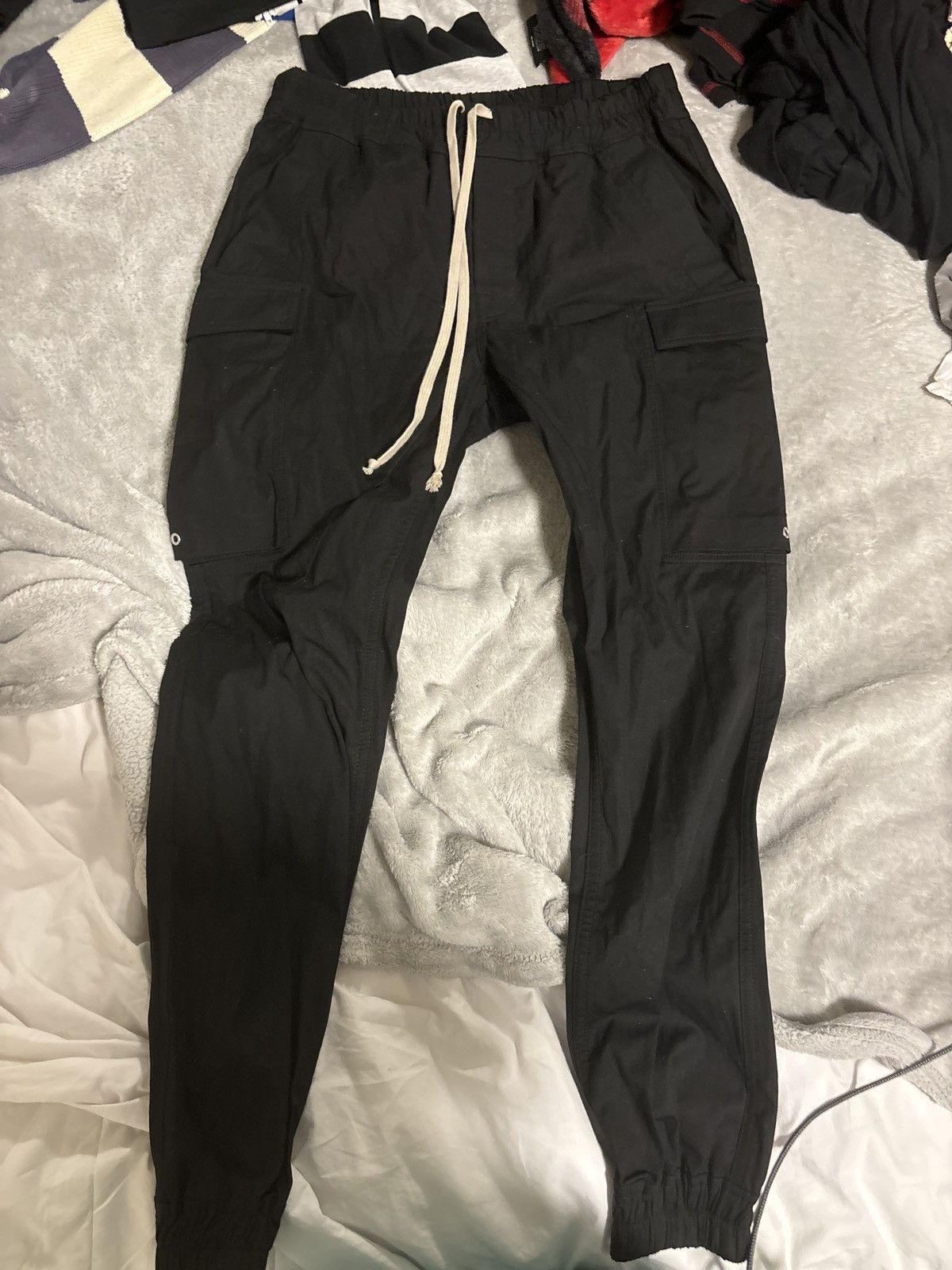 Rick Owens 19FW LARRY Cargo Joggers Rick Owens Larry Pants | Grailed
