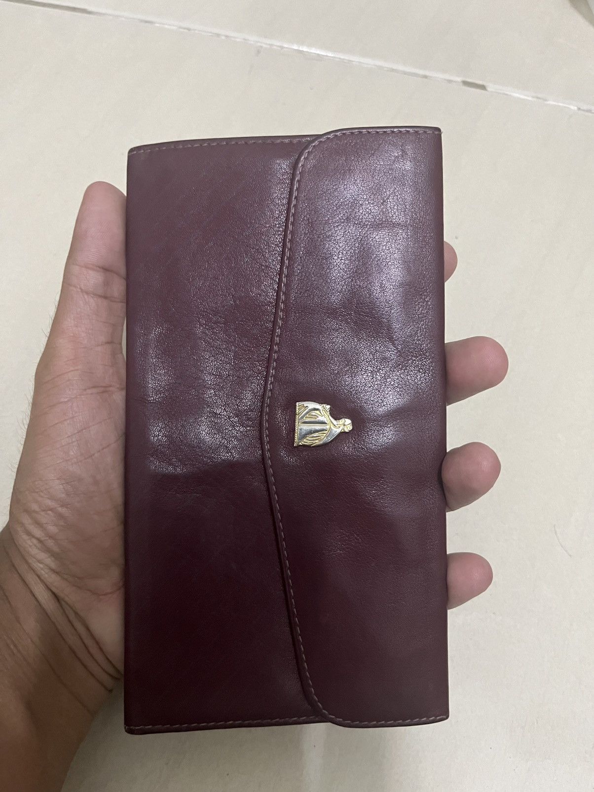 Gallery Dept. × Lanvin Vintage 80s lanvin leather wallet Size ONE SIZE - 4 Thumbnail