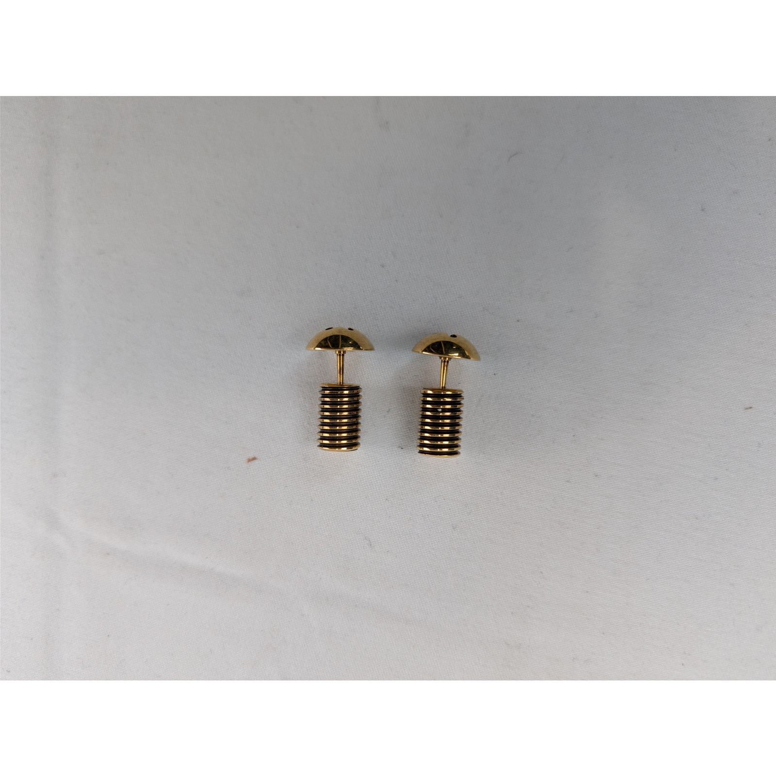 Balenciaga o1rshd1 Size: OS / Garage Screw Earrings Brass Antique Gold Size ONE SIZE - 1 Thumbnail