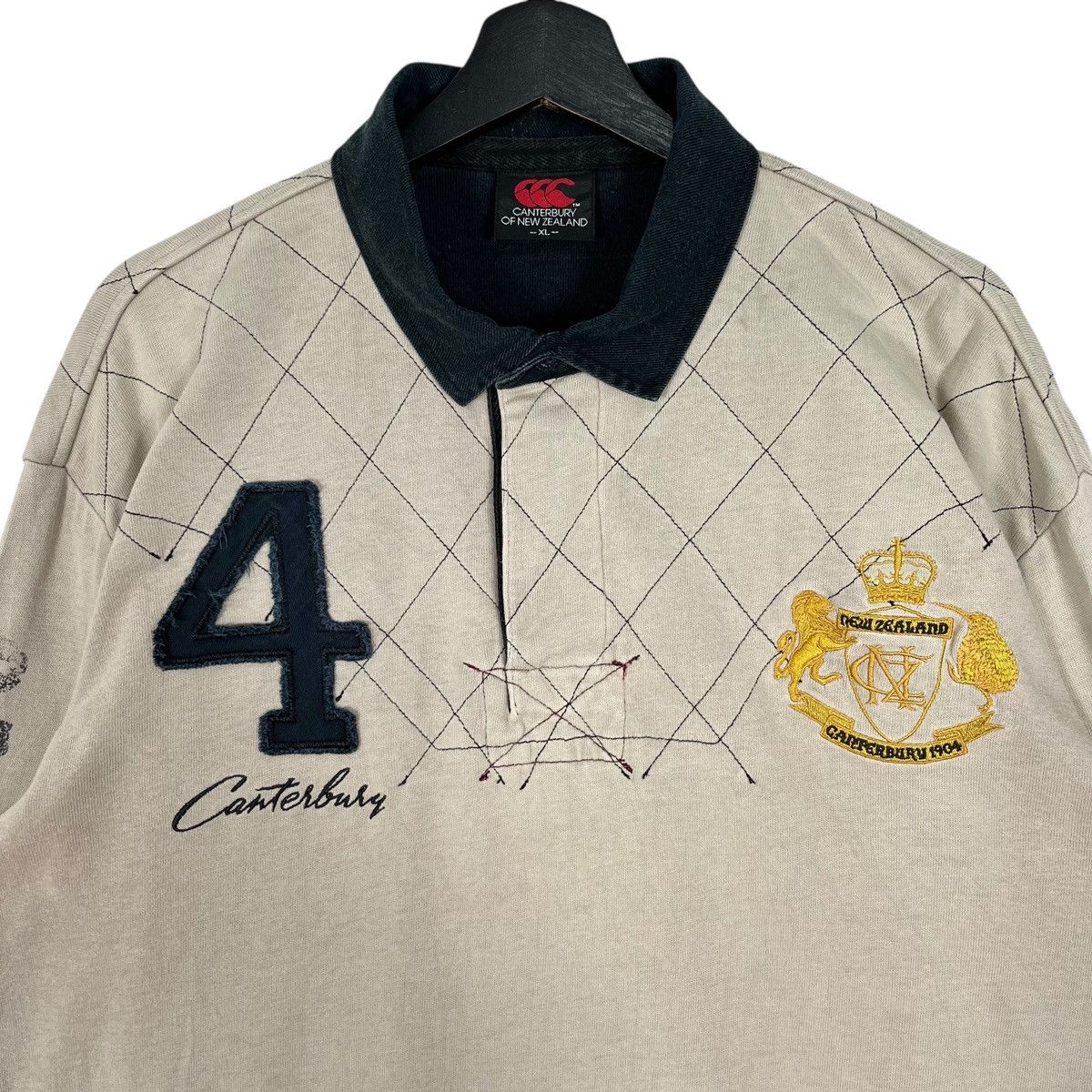 Canterbury of New Zealand Canterbury of New Zealand Rugby Shirt Size US XL / EU 56 / 4 - 4 Thumbnail
